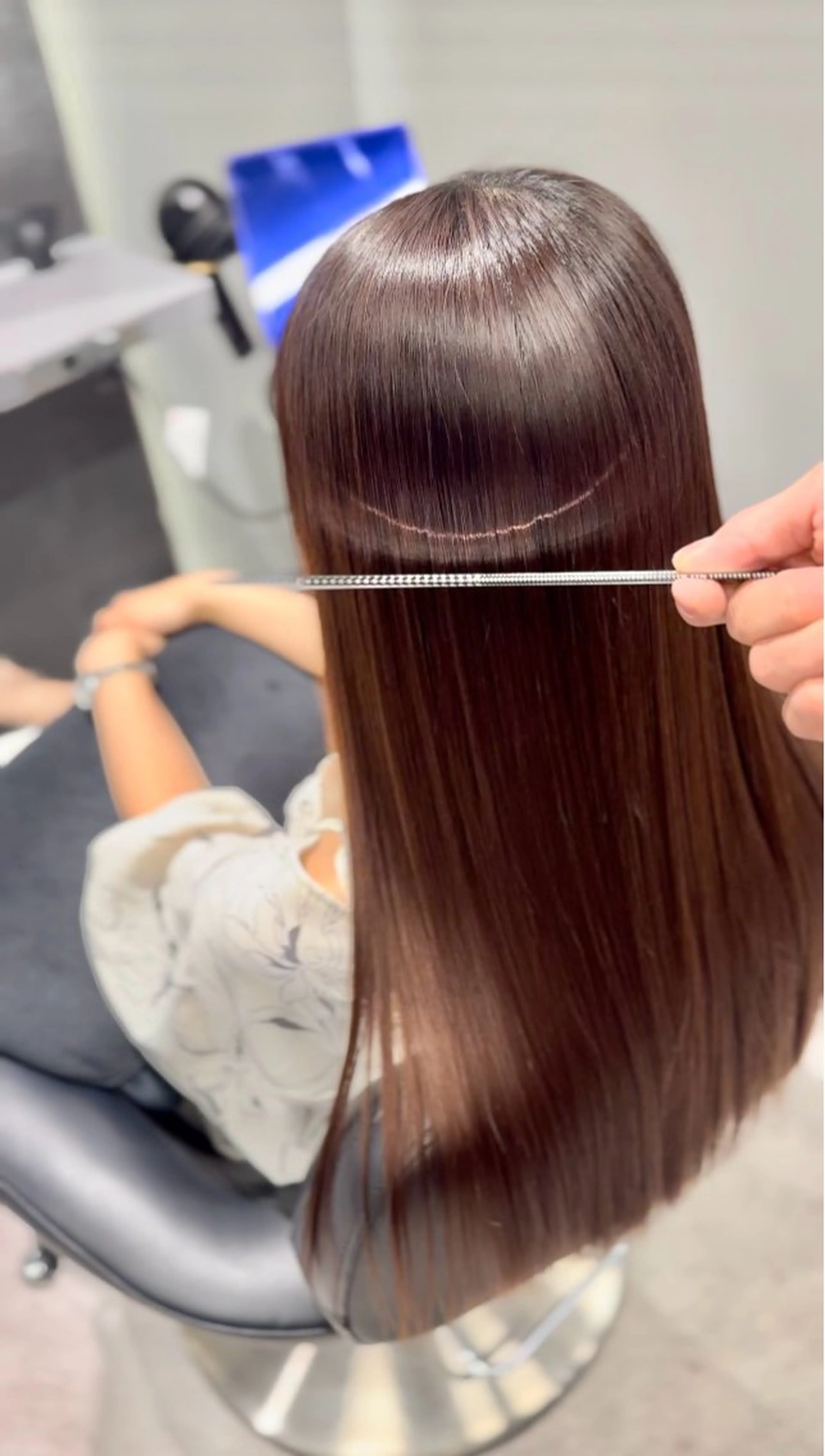 ロング カラー パーマ ヘアアレンジ メンズ キッズ メンズブリーチ ブリーチ 髪質改善 縮毛矯正 ストレートパーマ カット 縮毛矯正 トリートメント 🪽美髪の神🪽 💎RYUSEI💎のヘアスタイル