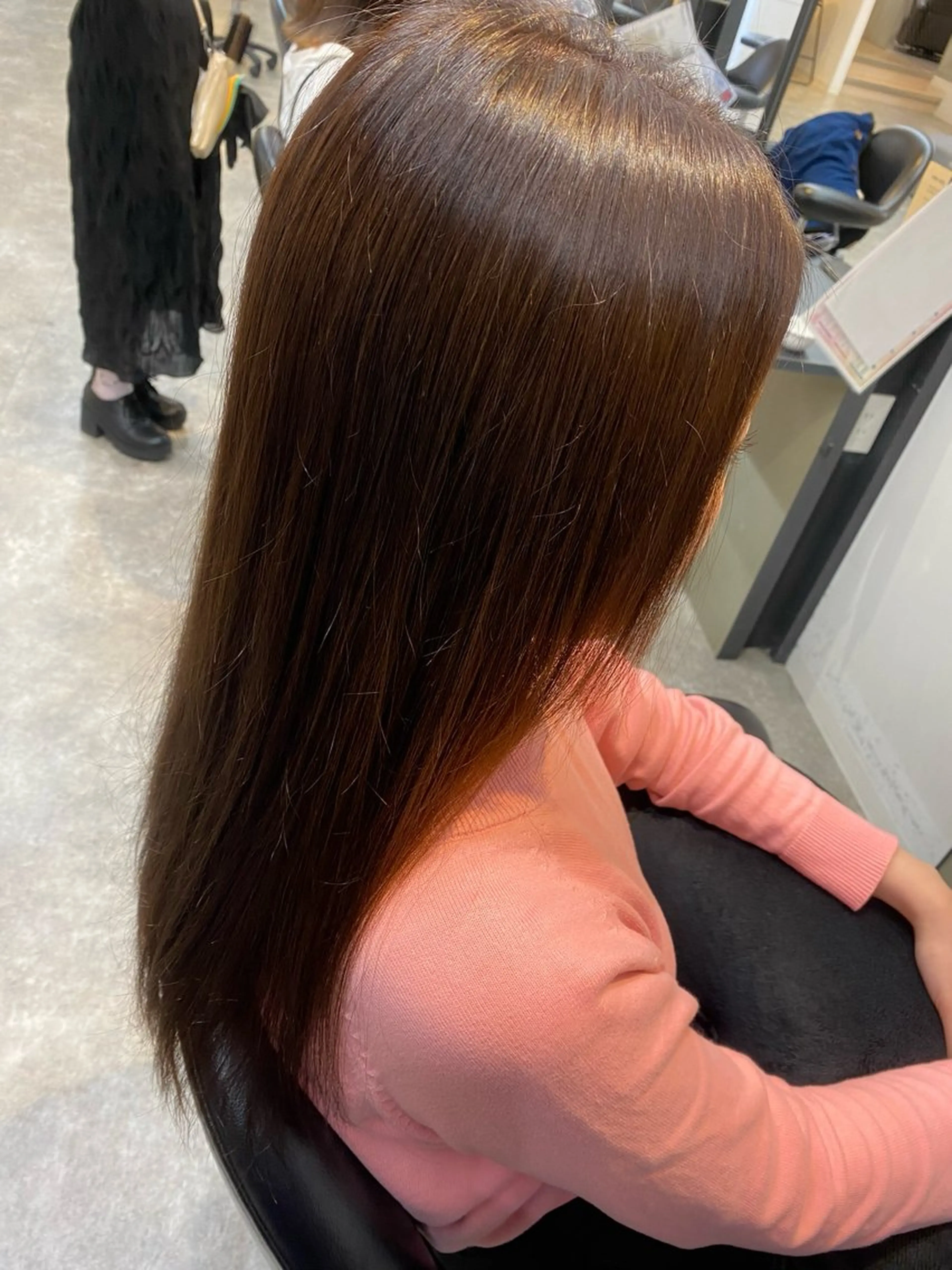 セミロング カラー ベージュカラー ヘアカラー トリートメント kanato🇰🇷 【札幌韓国ヘア】のヘアスタイル