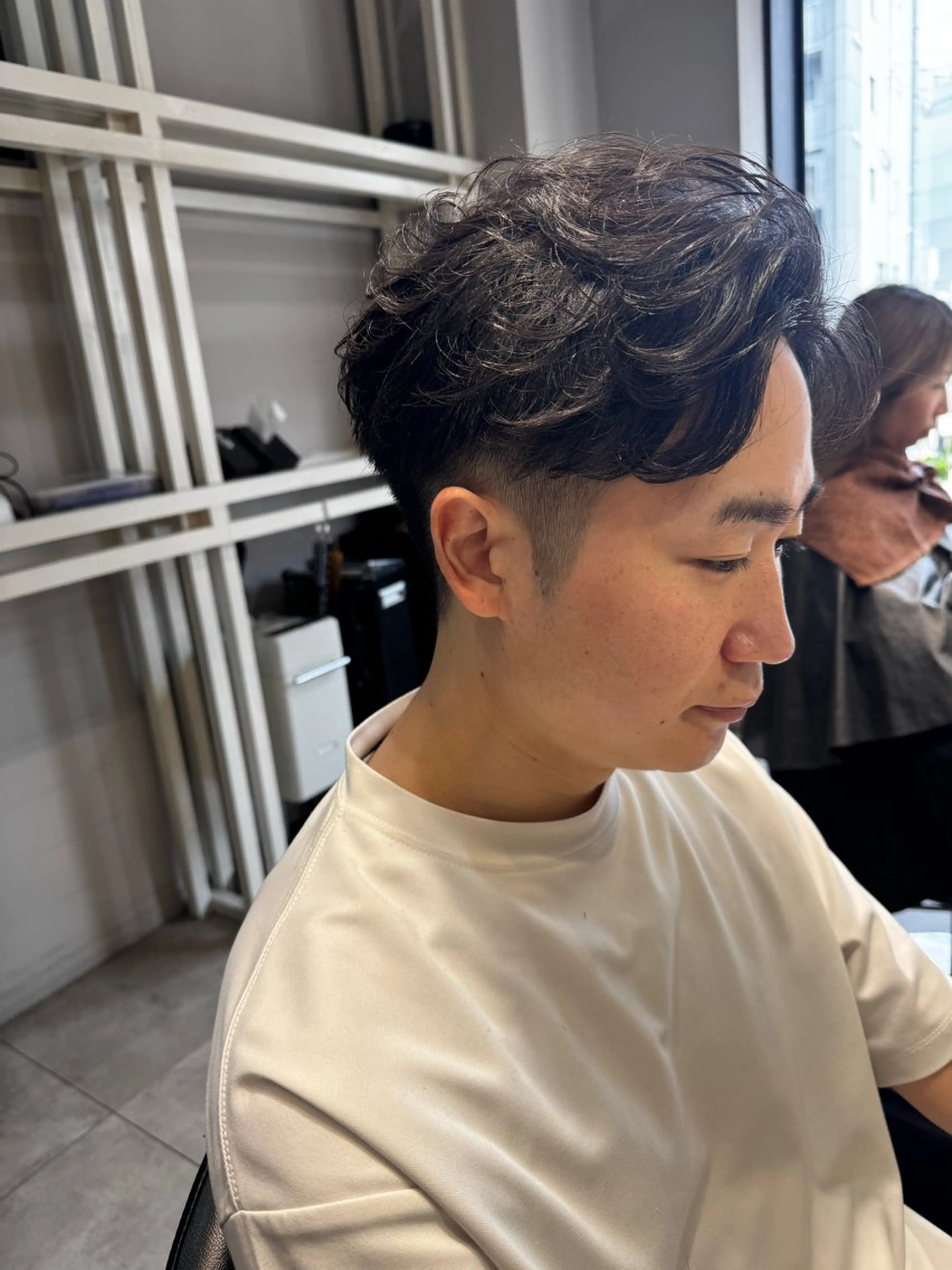 ショート メンズ アップバング カット ヘッドスパ Dxxxx III所属・オシャレ女性目線の 大人メンズ❁⃘*.ﾟのヘアスタイル