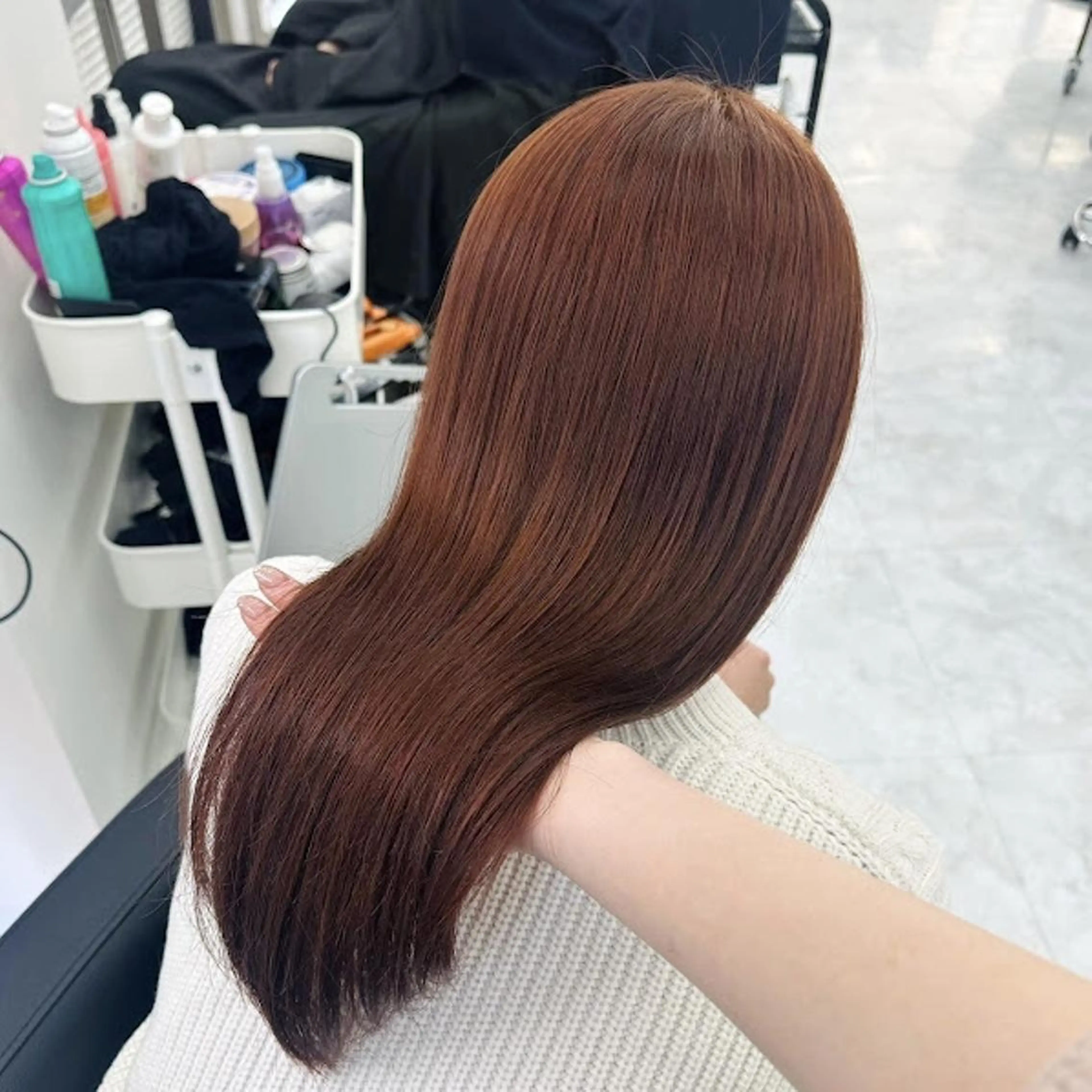 カラー 【公式】横浜 THREE🤎🕯️のヘアスタイル