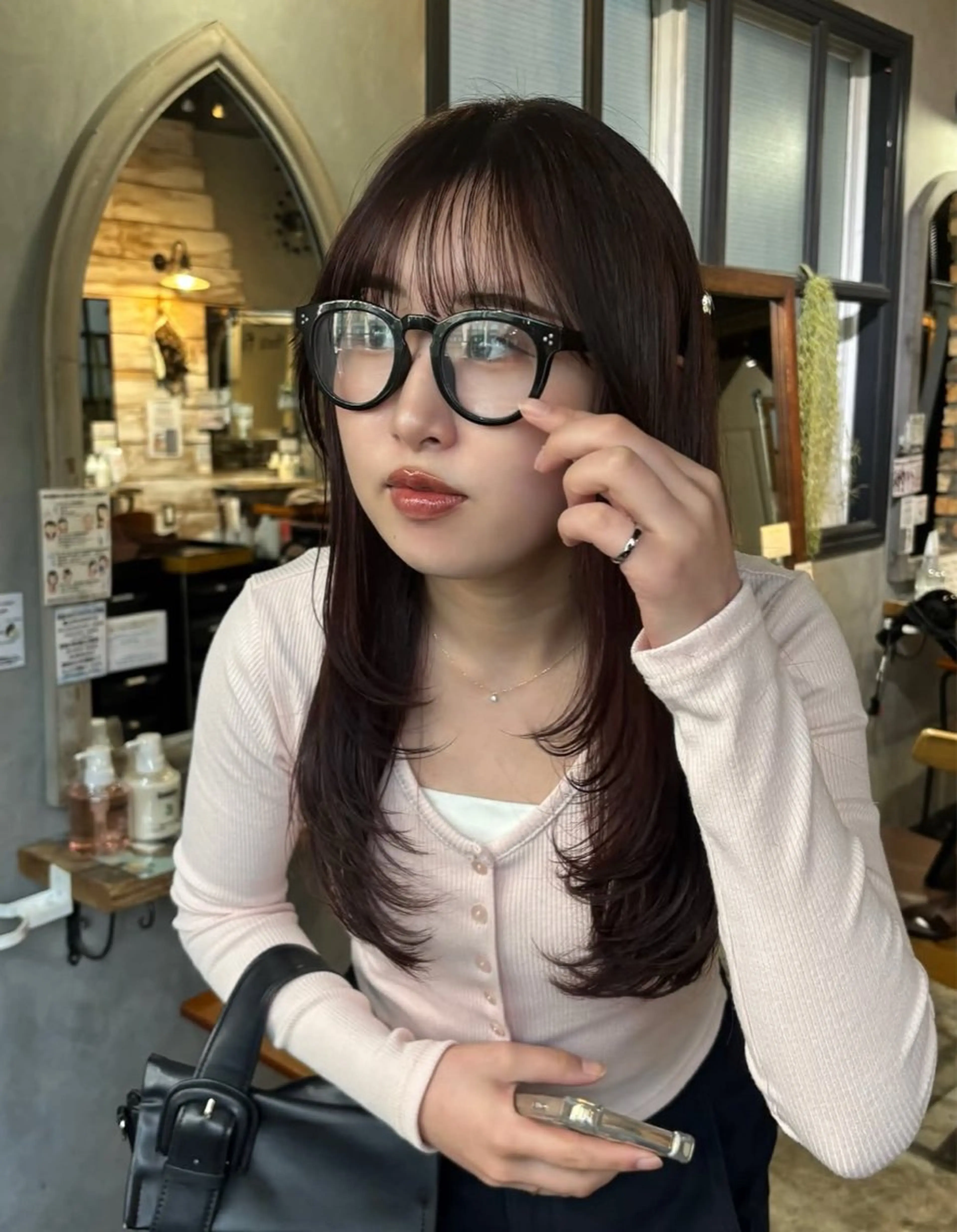 艶髪🤍カット+イルミナカラー+7step treatmentの写真