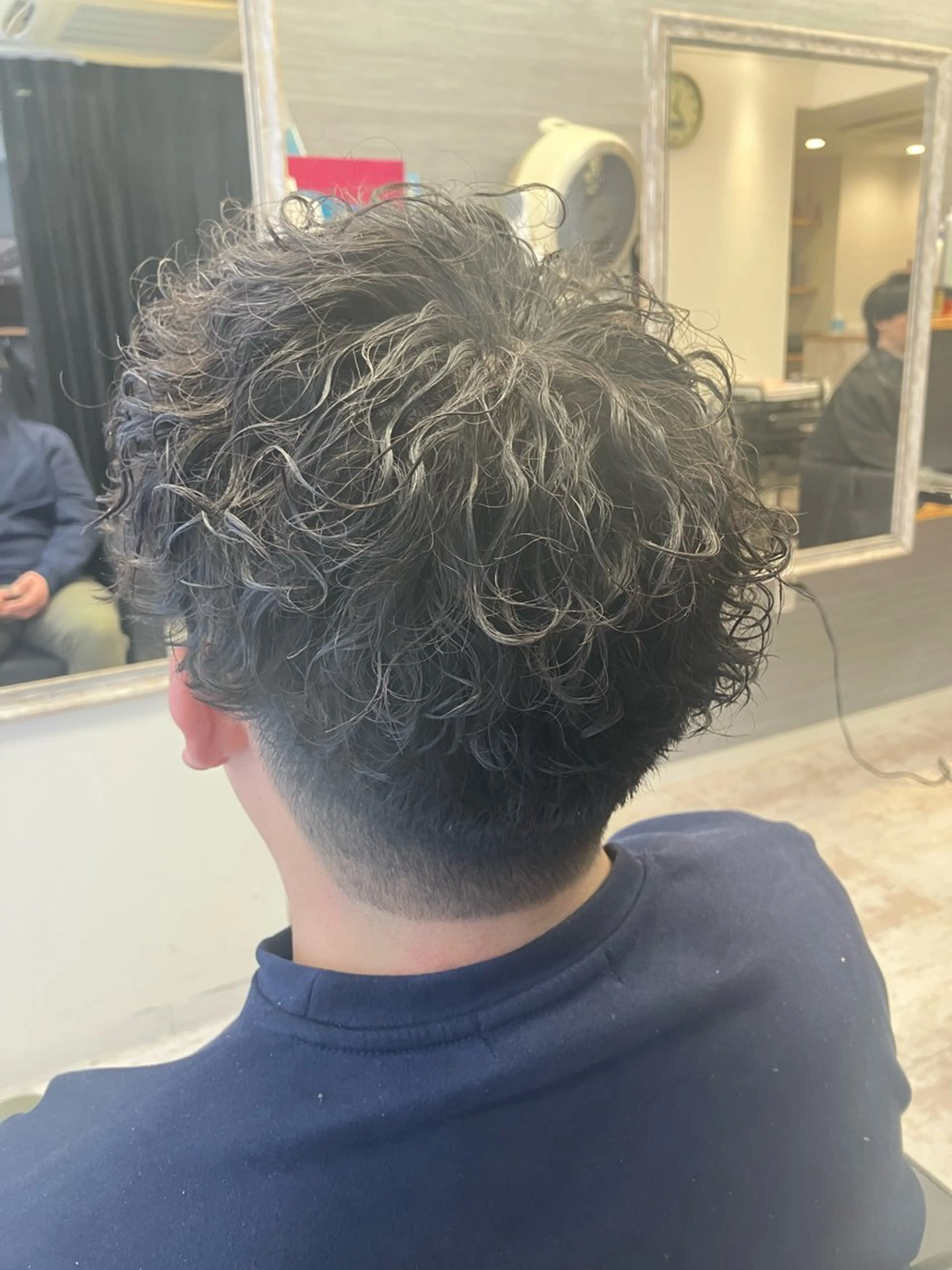 パーマ メンズ カット パーマ メンズ特化/パーマ/ フェードWATARUのヘアスタイル