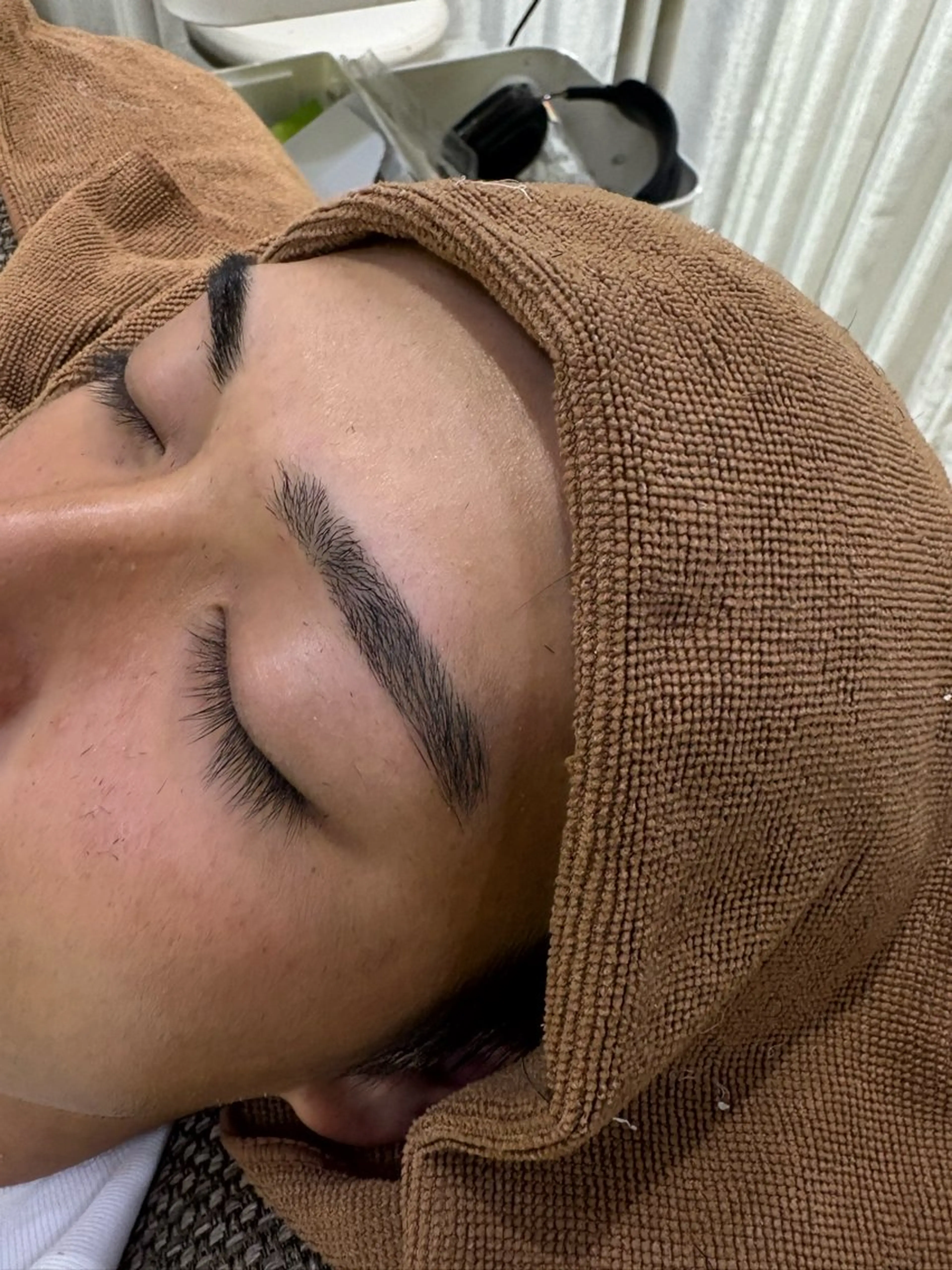 アイブロウ カット ヘアセット カット🇰🇷毛流れ パーマ/ジュンエイのヘアスタイル