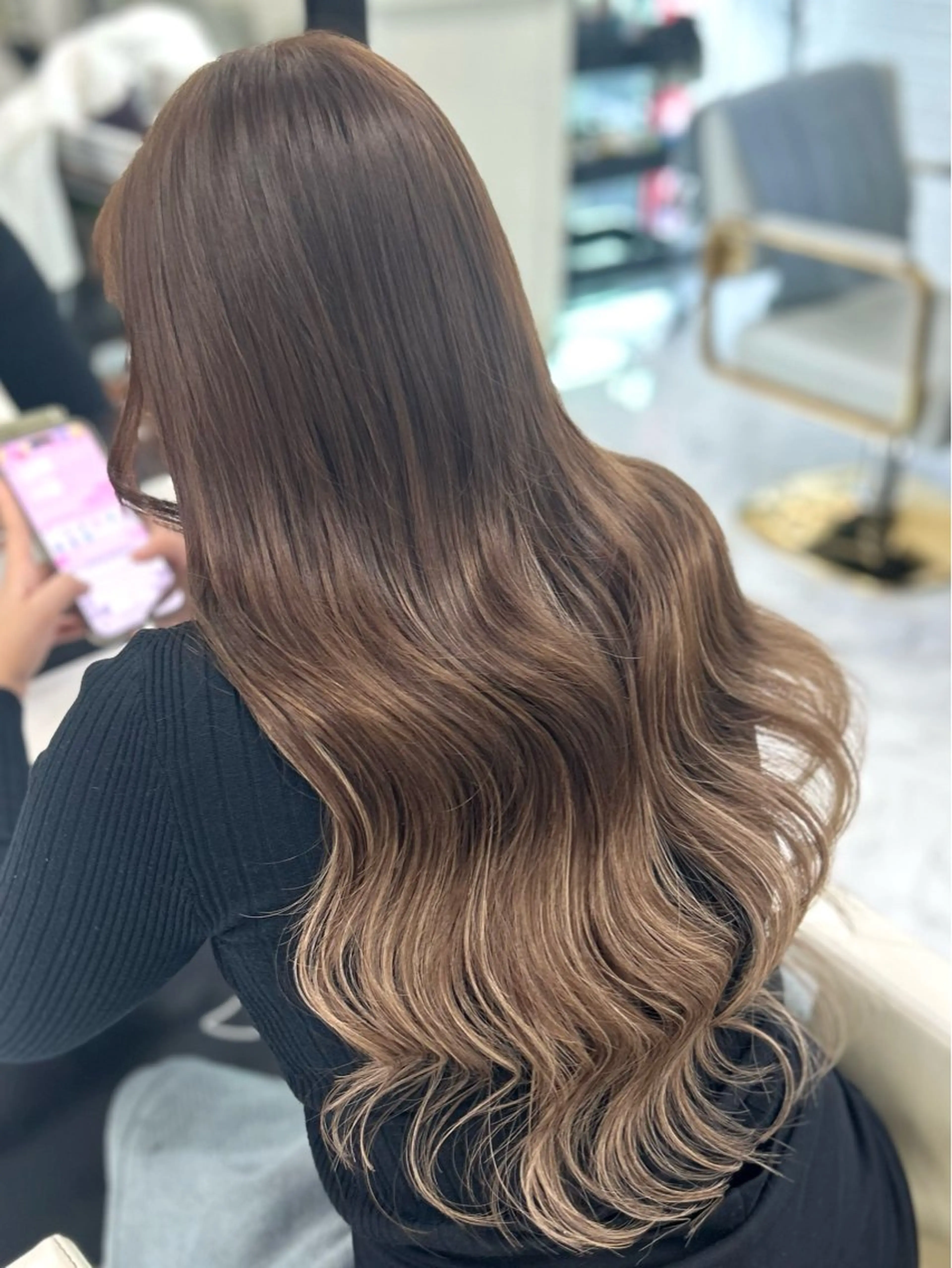 ロング シールエクステ エクステ エクステ エクステ KAZUMAのヘアスタイル