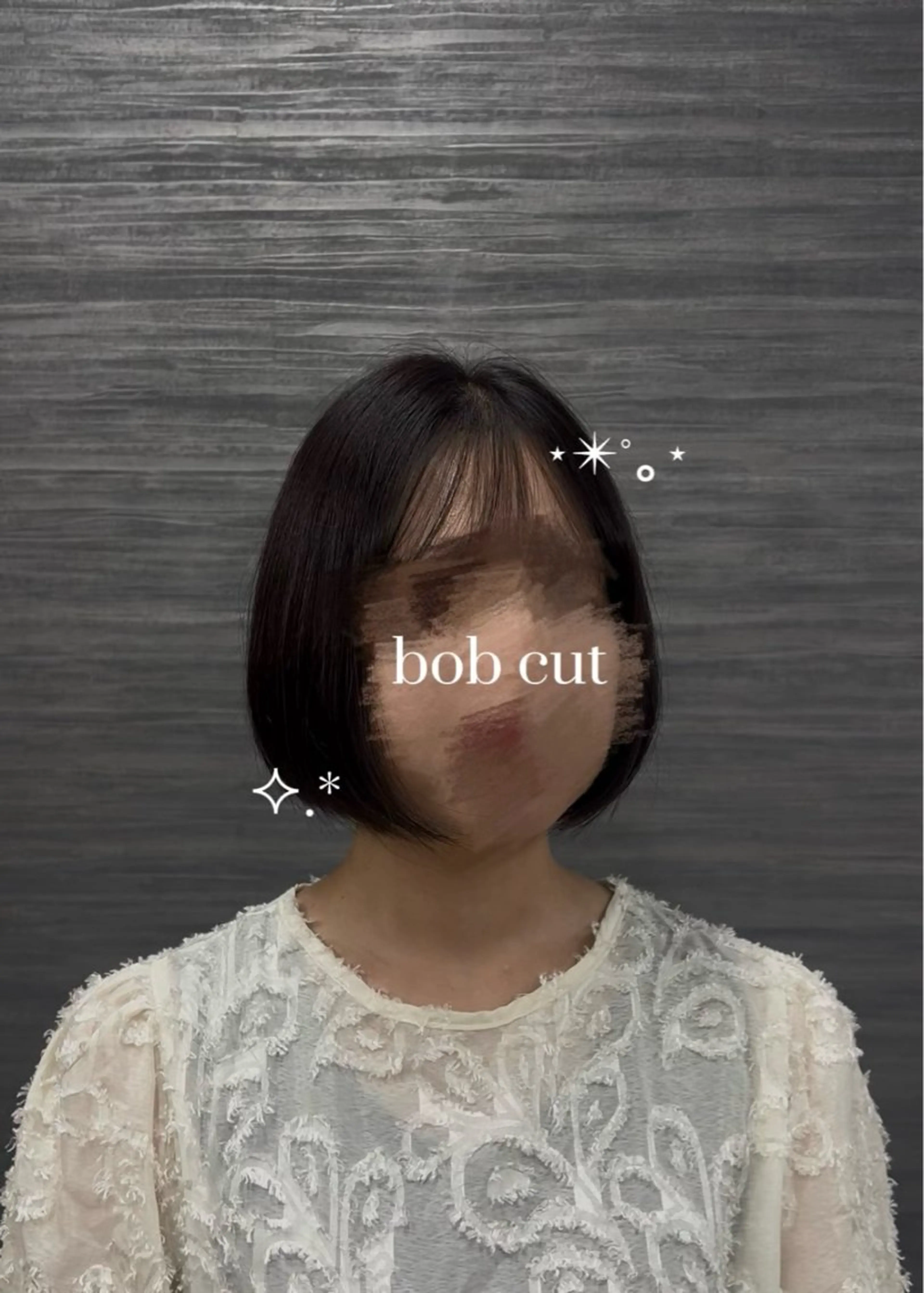 ショート 𝒌𝒂𝒓𝒊𝒏 /大阪/韓国風🩵のヘアスタイル