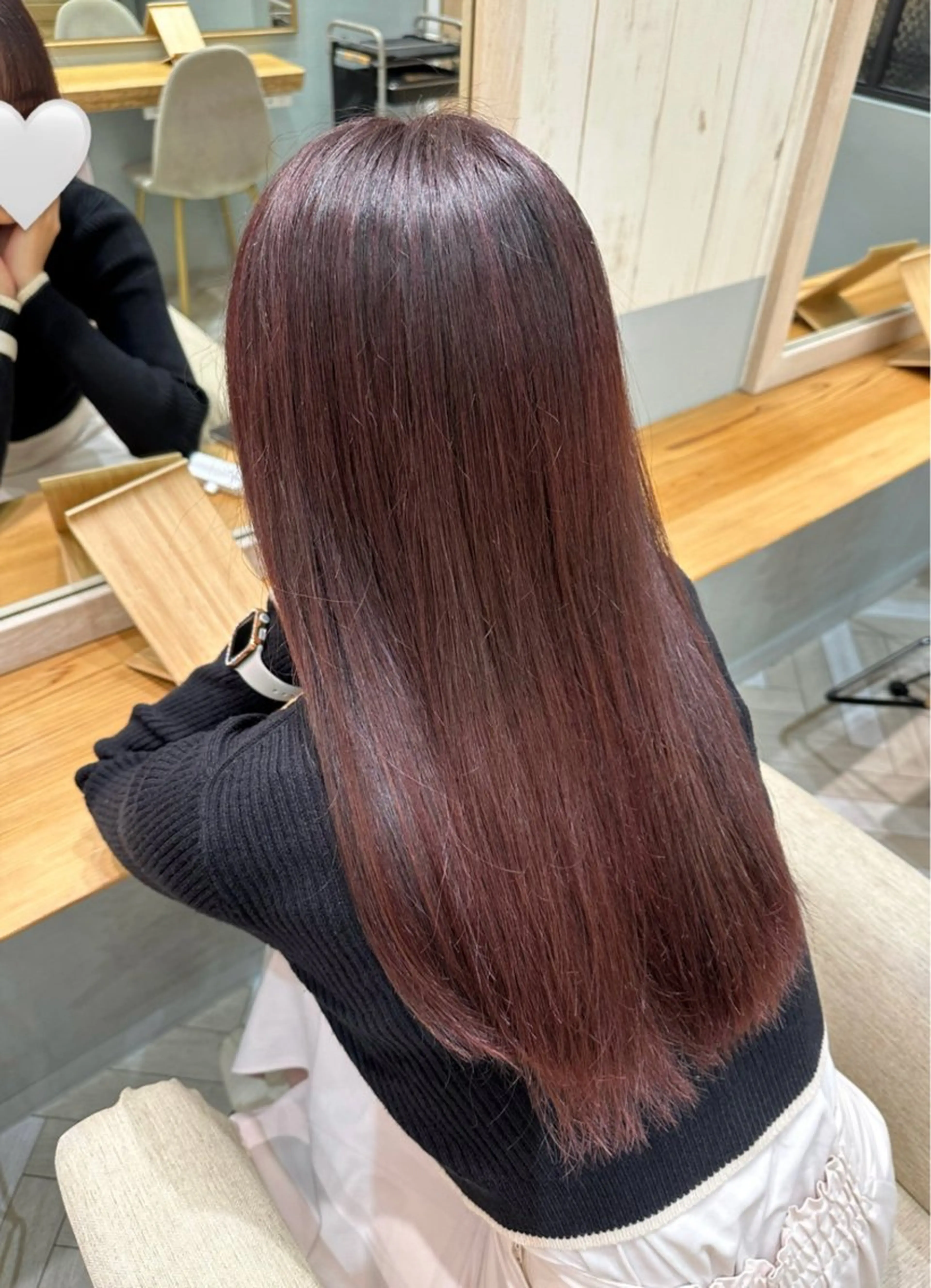 ロング カラー 髪質改善サロン Sea shinjuku 新宿南口所属・✨韓国ボブ/ショート ✨️髪質改善/ナナミのヘアスタイル