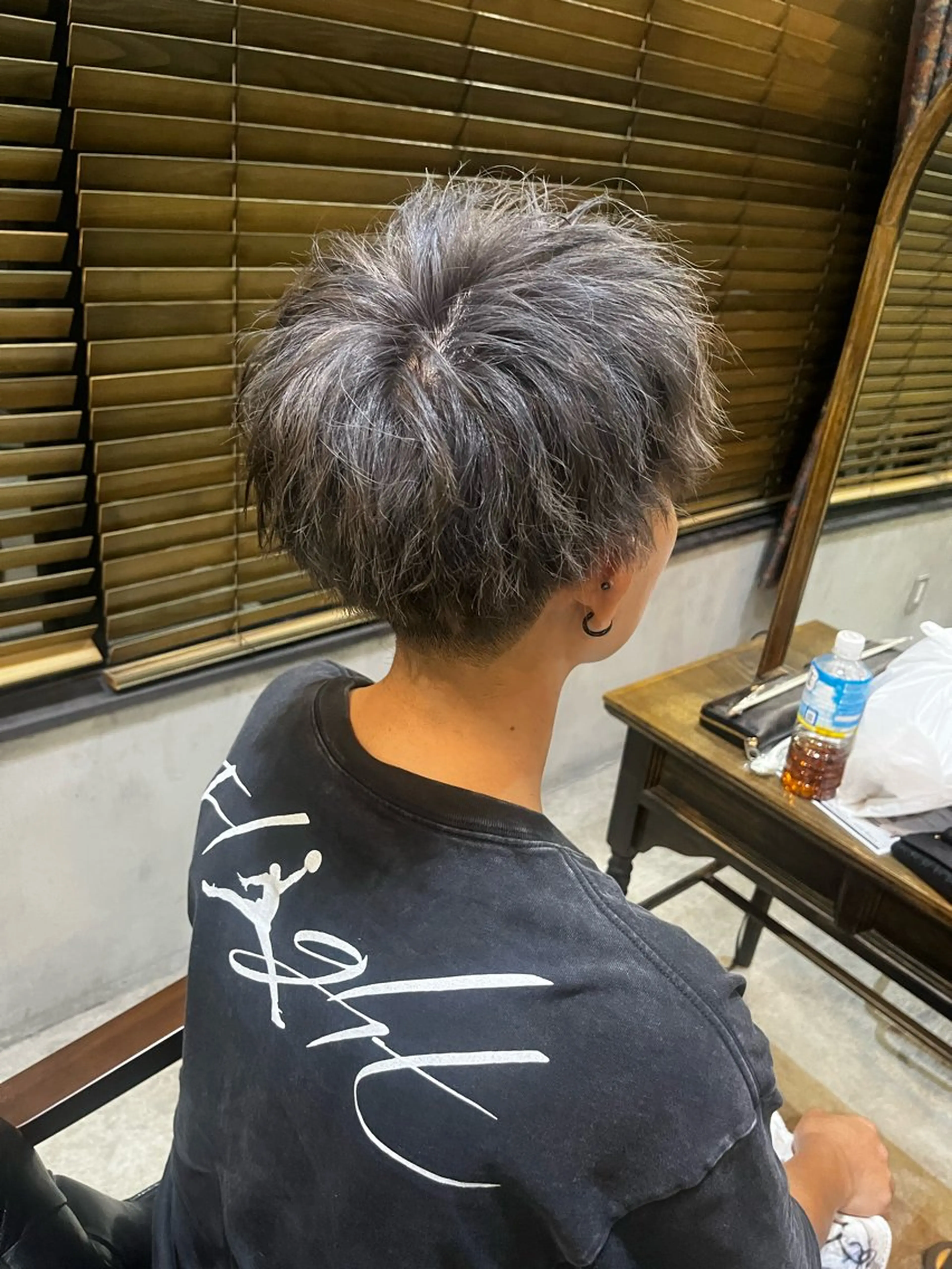 ショート ヘアカラー トリートメント ヘッドスパ 中川 花菜のヘアスタイル