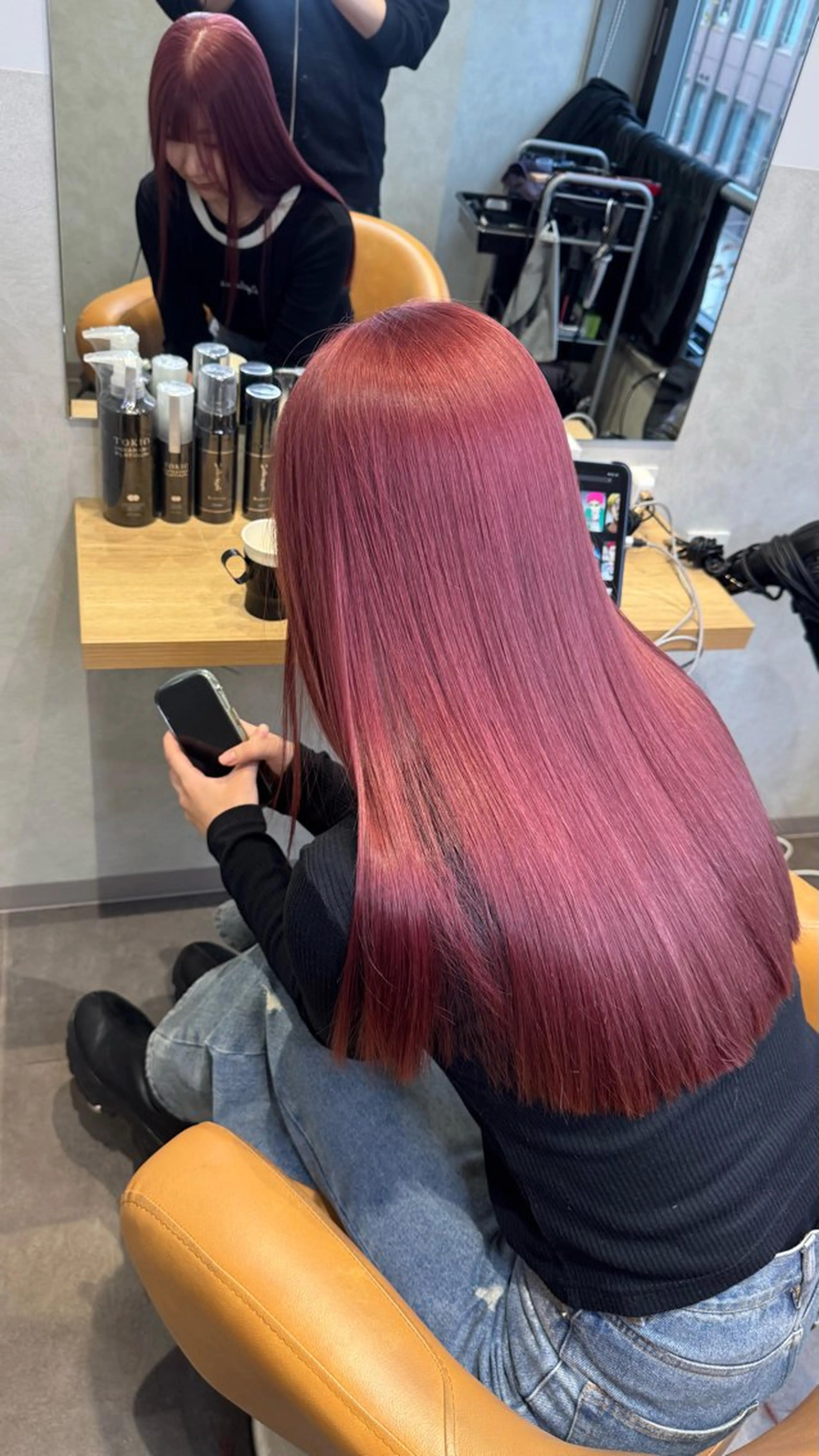 ロング カラー ヘアカラー トリートメント SALOWIN札幌大通り所属・札幌ハイトーン/ ブリーチカラー/ドイのヘアスタイル