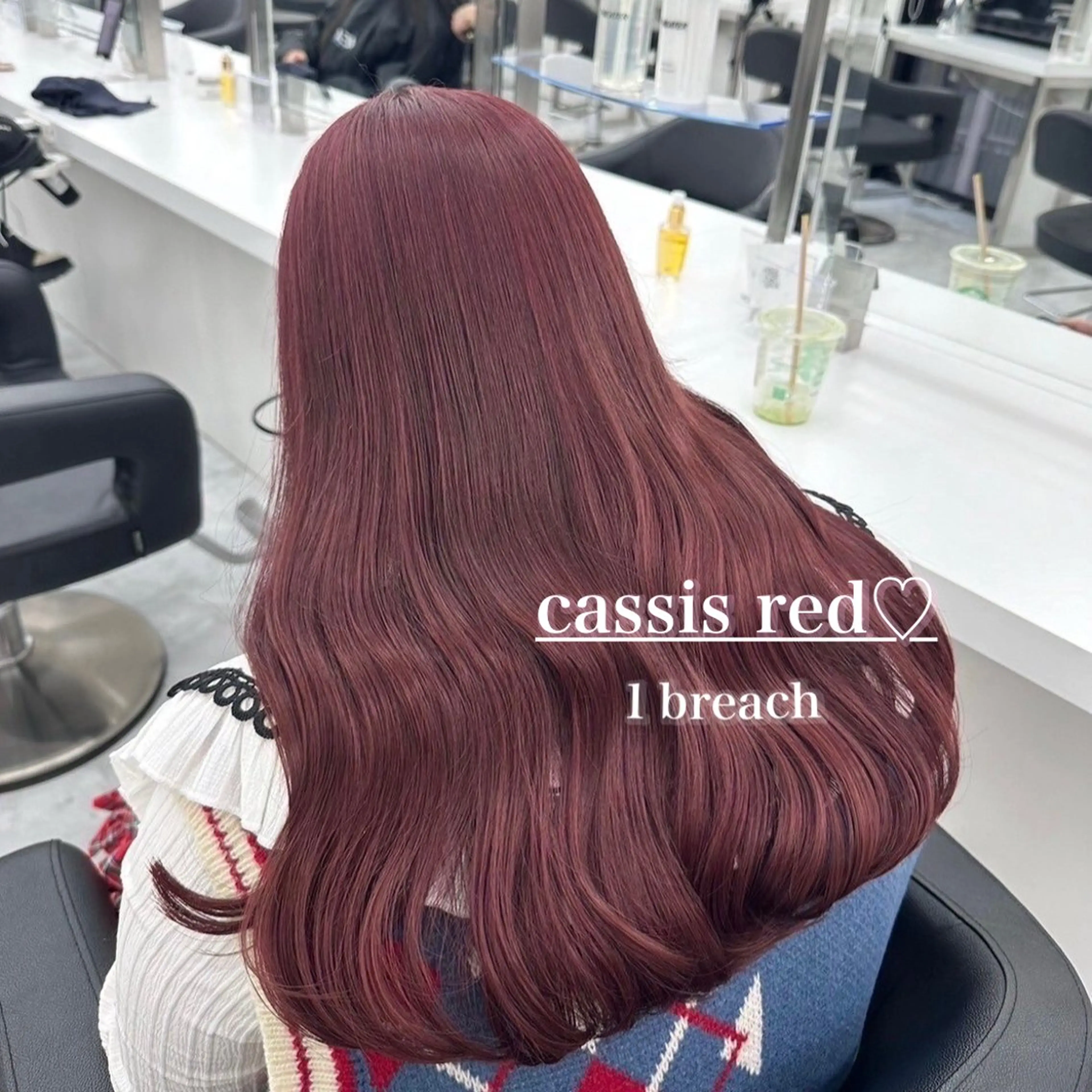 ロング カラー ♥️暖色モテカラ ー♥️由夏のヘアスタイル