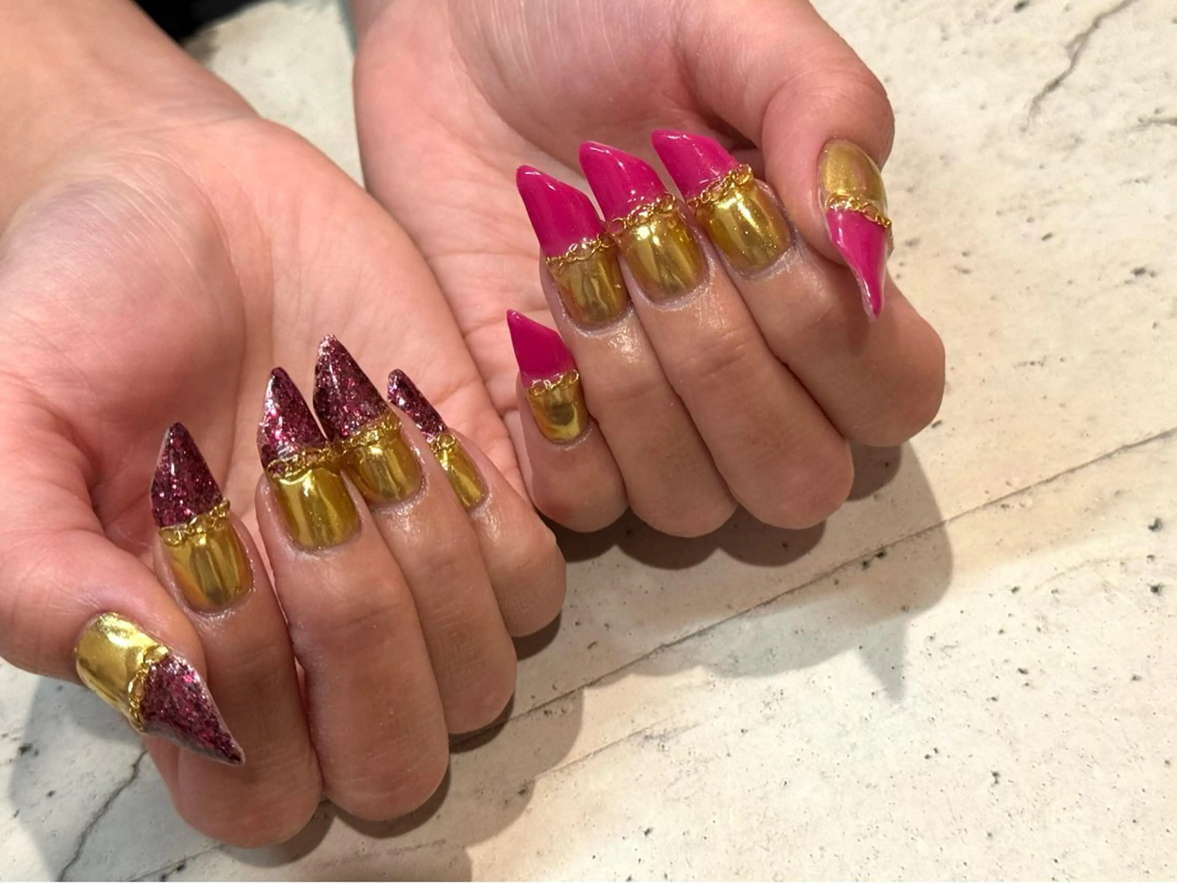 ネイル ハンドネイル nailsalon Lumiereのネイルデザイン