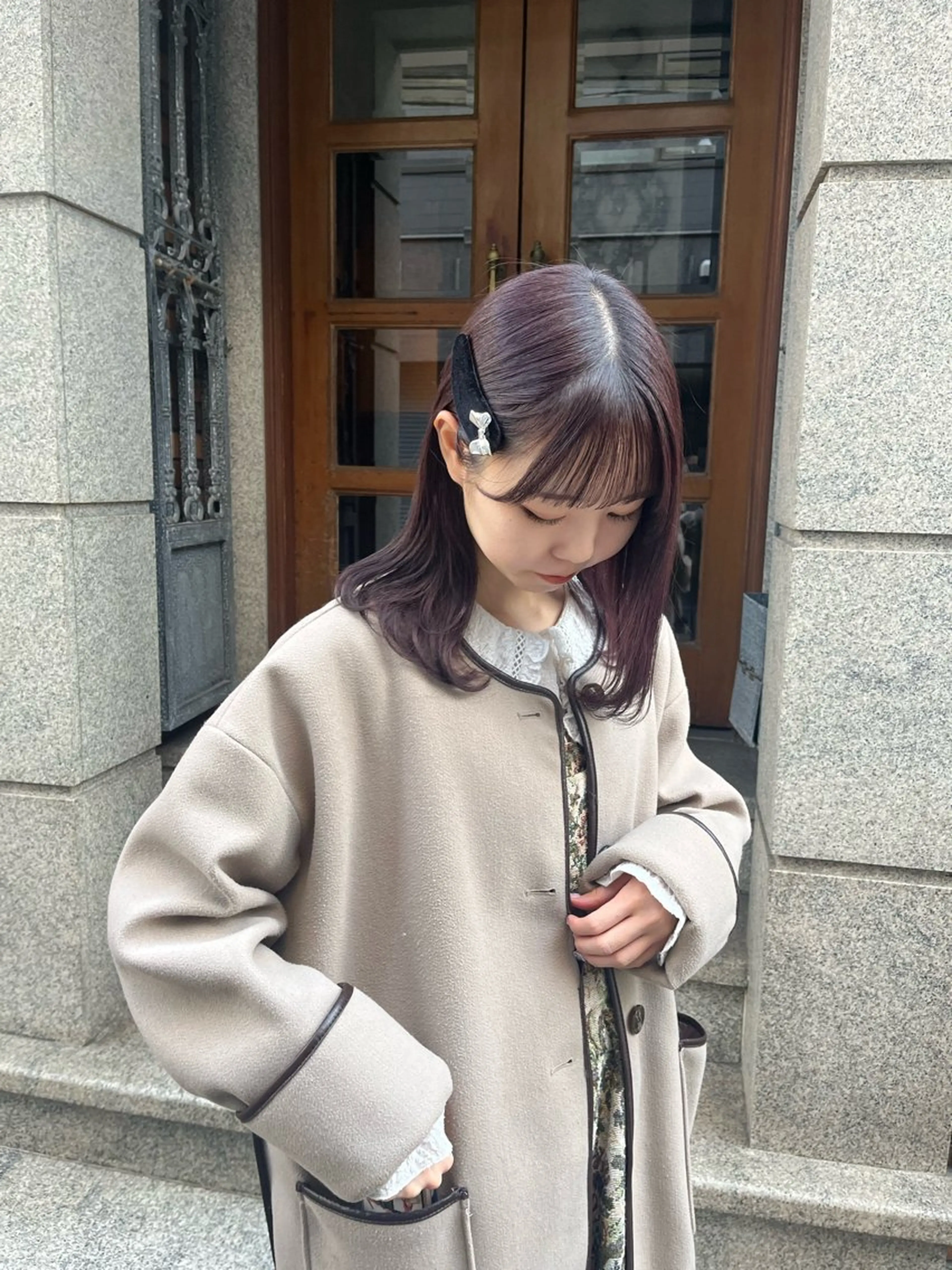 セミロング rotika by Doll hair所属・RYOKA 心斎橋美容室のヘアスタイル