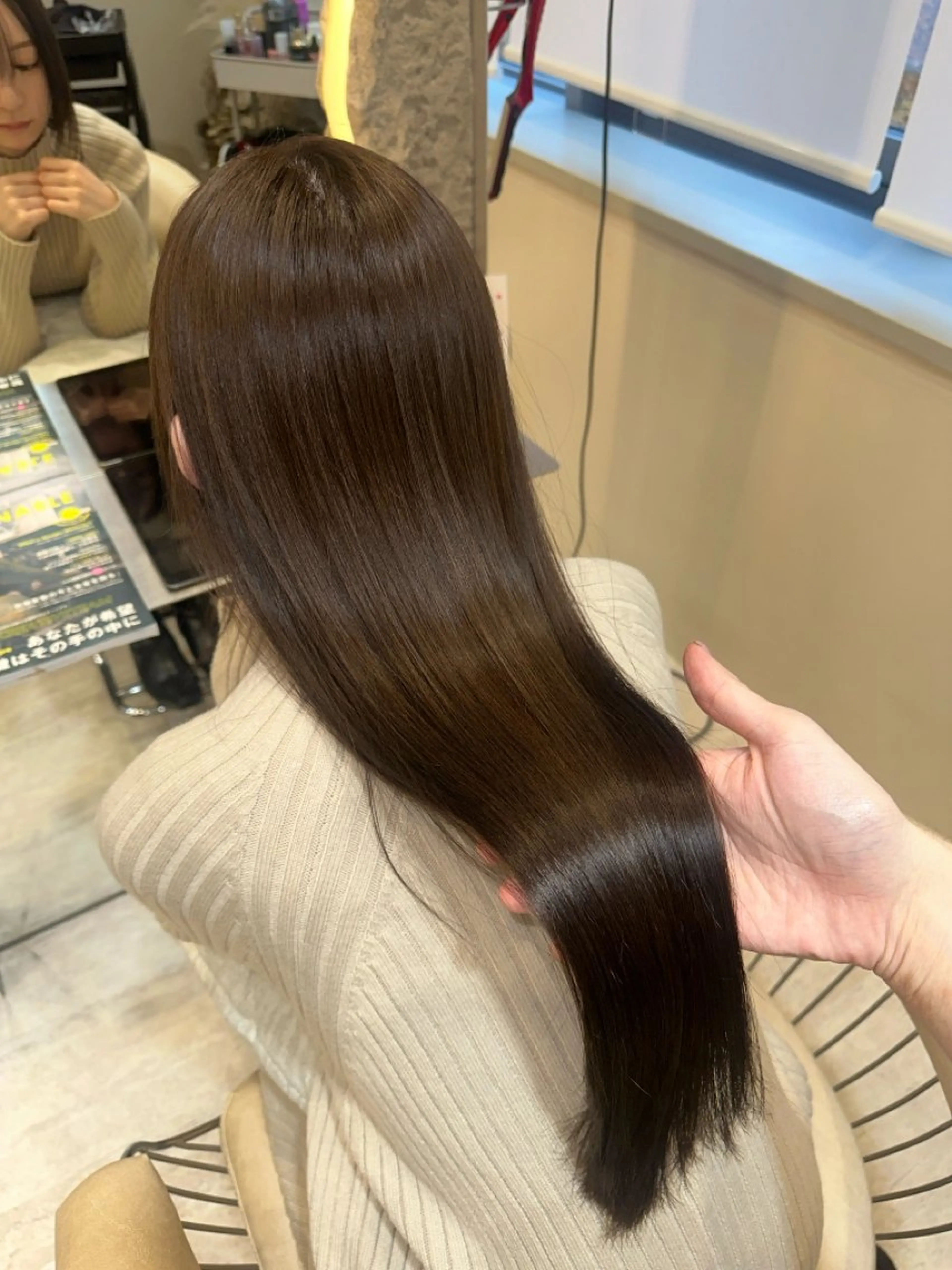 ロング レイヤー/韓国❣️ 縮毛矯正/おばかんのヘアスタイル