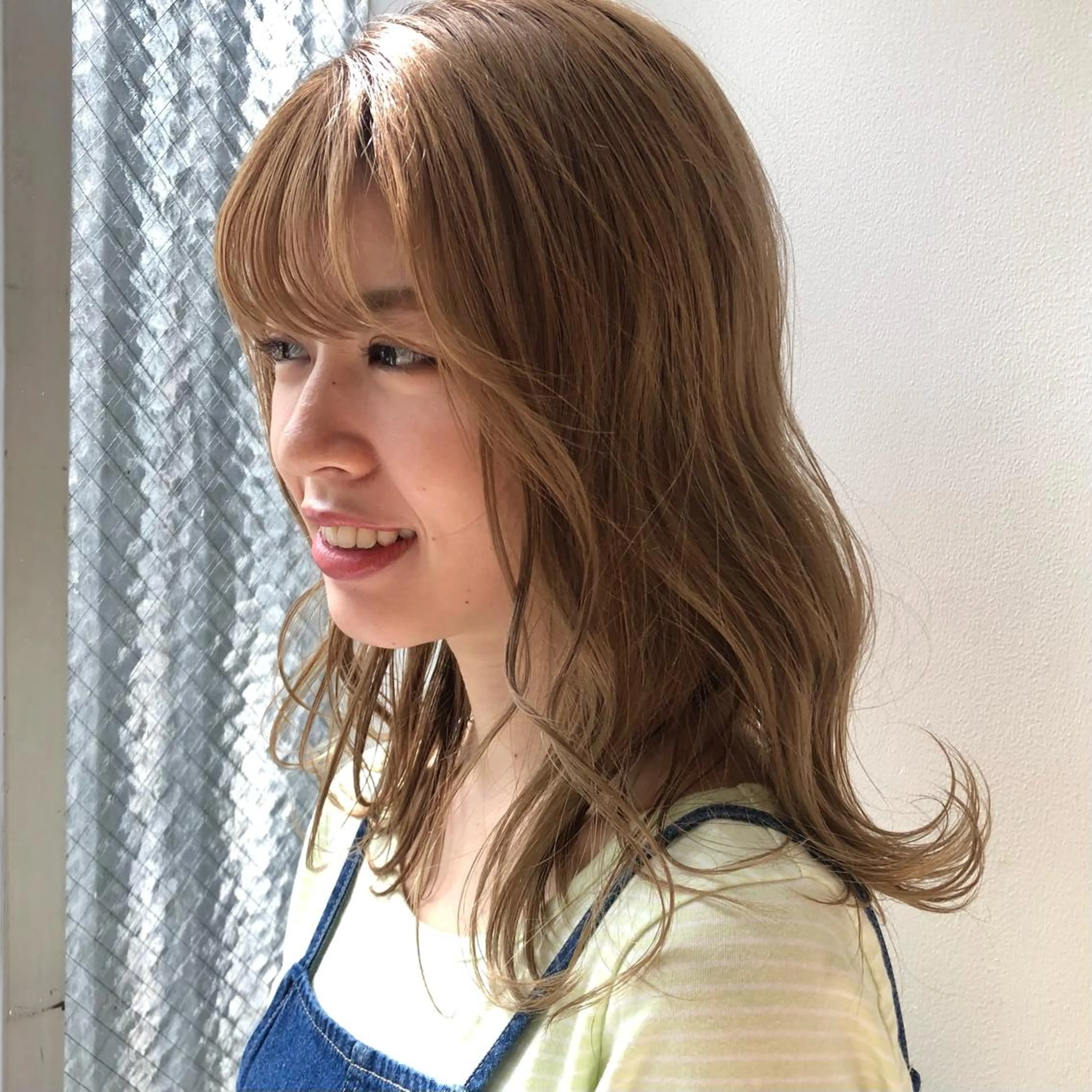 ミディアム カラー ヘアカラー トリートメント 🫧tomoka 透明感カラー🫧のヘアスタイル