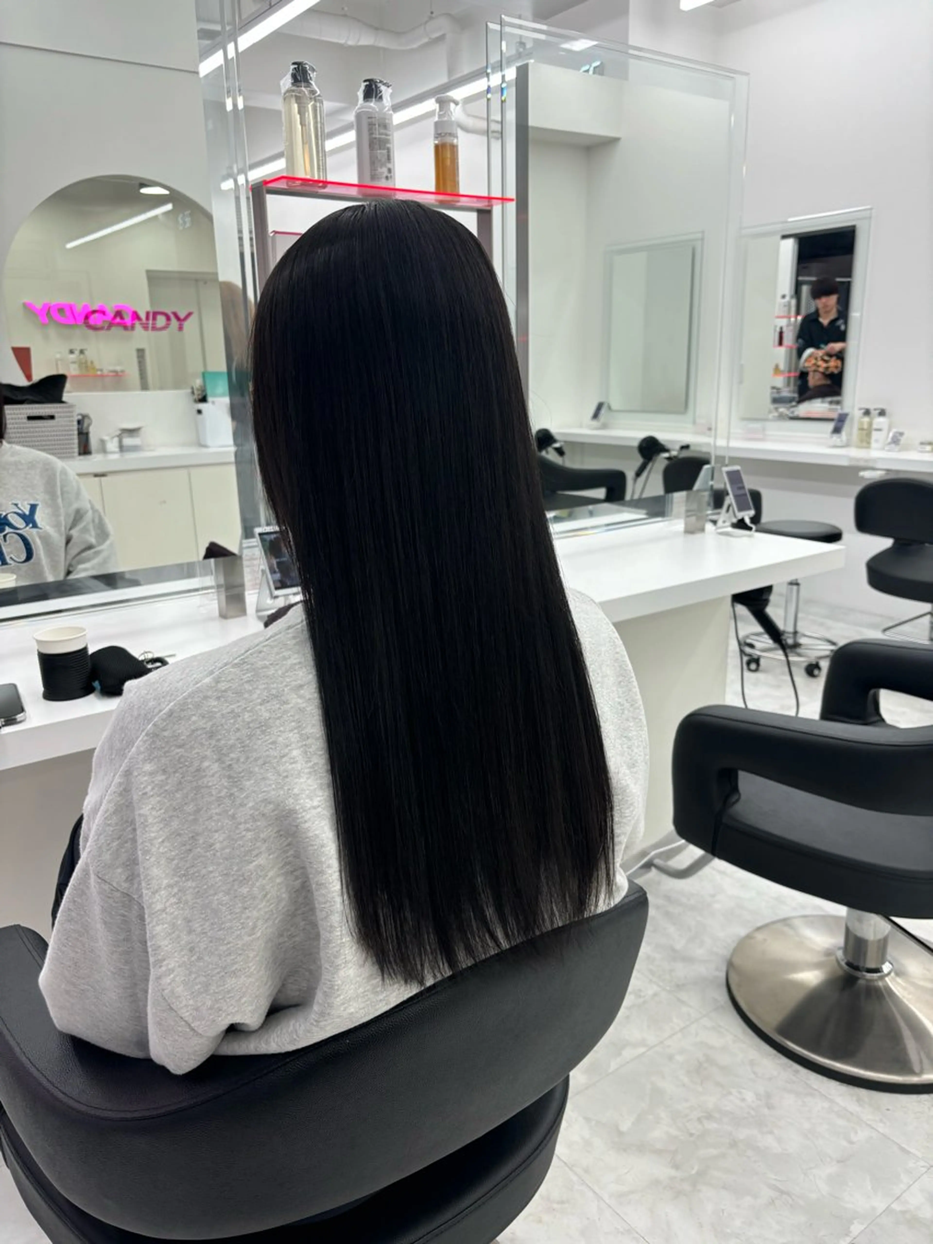 ロング カラー ヘアカラー トリートメント 🤍レイヤー/顔周り 暖色hirari🤍のヘアスタイル