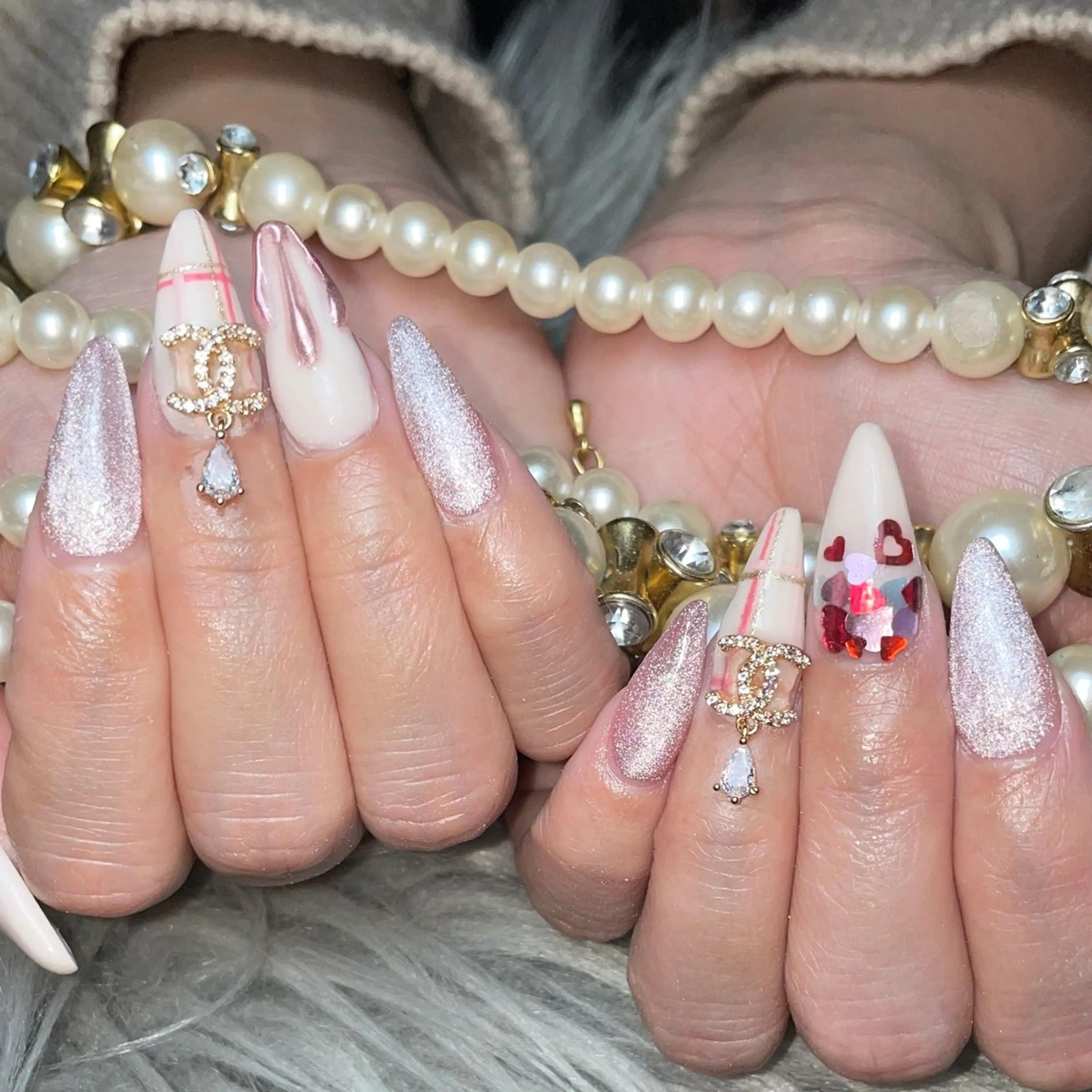 ネイル ハンドネイル ネイルサロンfeel茂原店所属・Feel ‪‪☺︎‬Yuriaのネイルデザイン