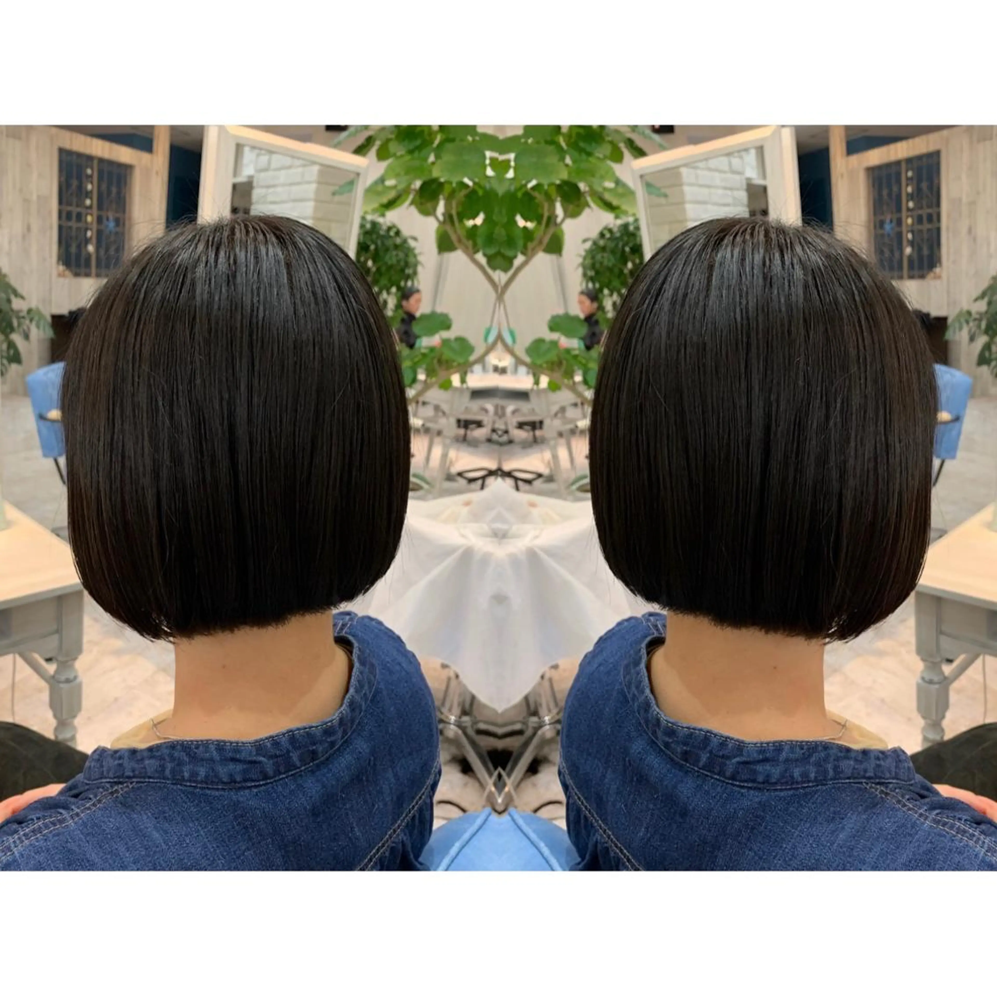 ショート カット 🫧透け感⋆艶髪💎 山口アヤカのヘアスタイル