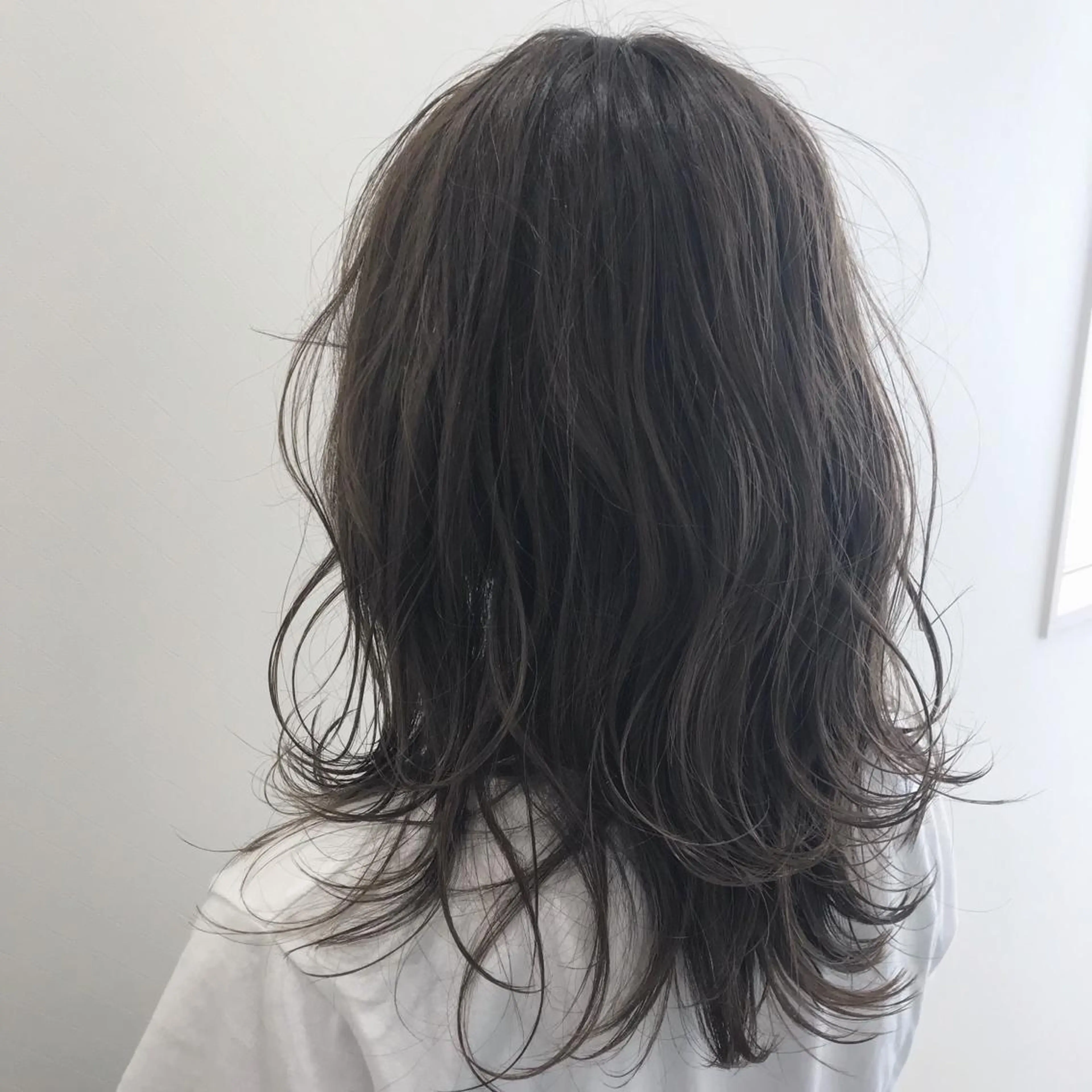 ミディアム カラー 店長 大方康暉のヘアスタイル