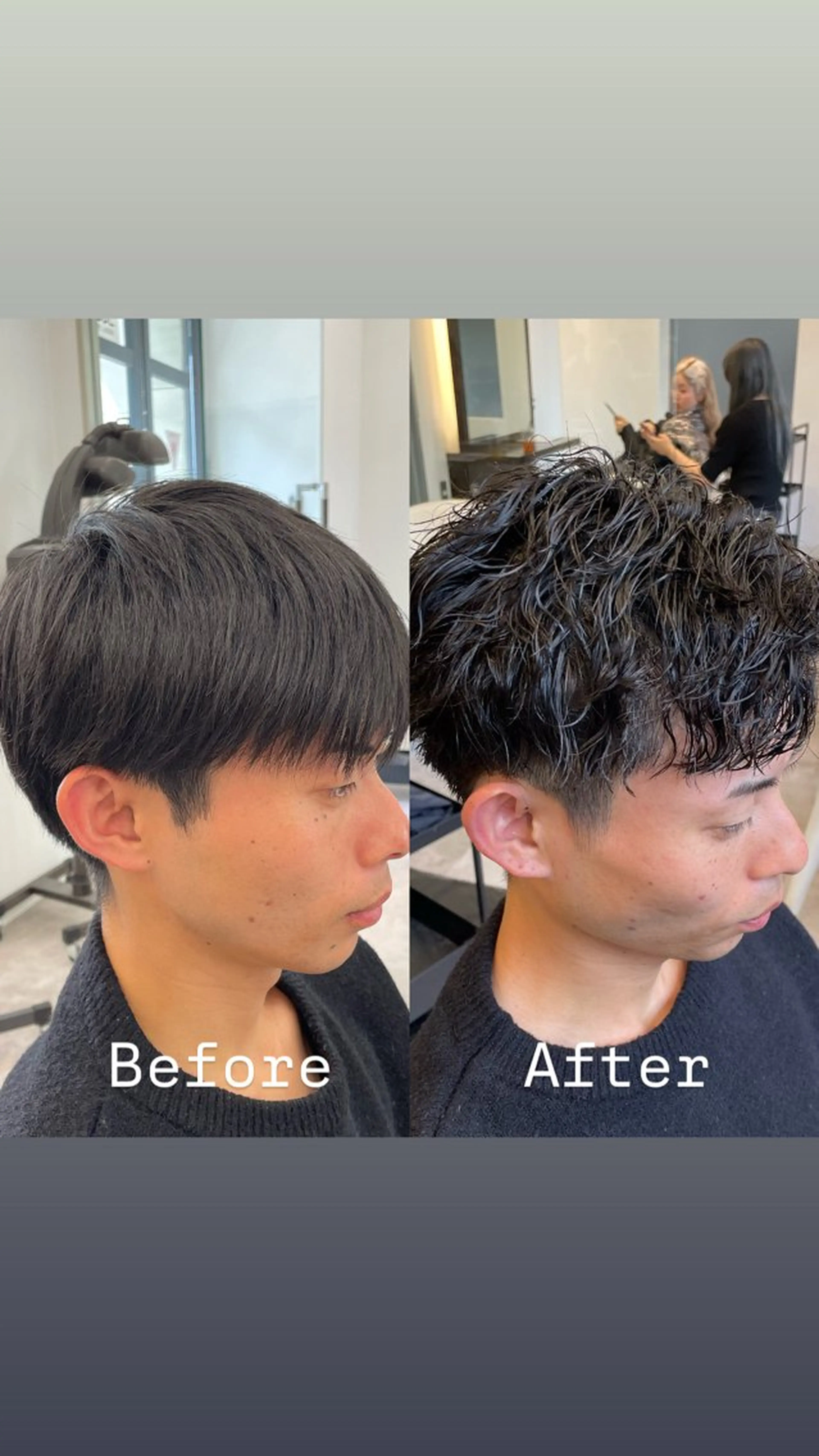 パーマ メンズ カット パーマ メンズ特化 / ツイスパ🔥高林拓斗のヘアスタイル