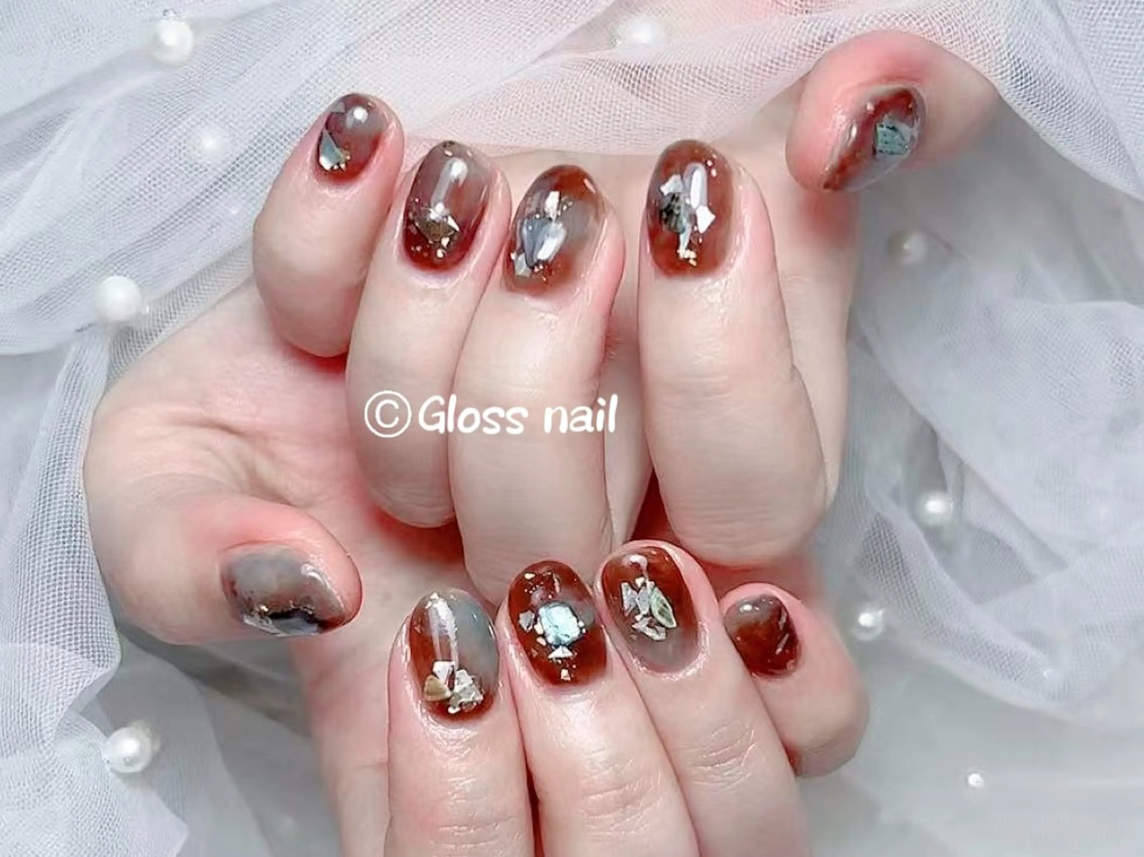 ネイル Gloss nail 💅モデル募集中のネイルデザイン