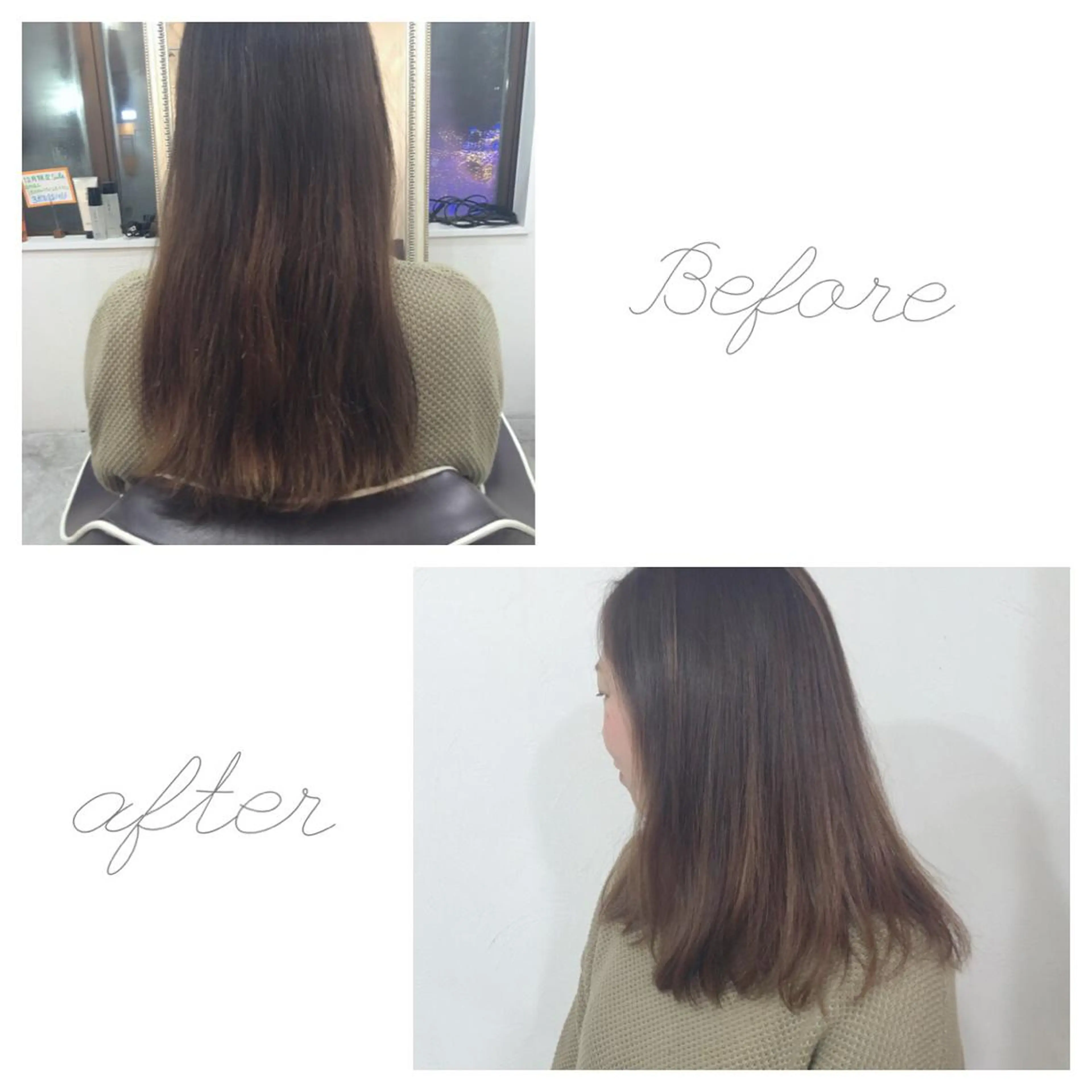 セミロング 【今だけブリーチ 限定価格💕】すみのヘアスタイル