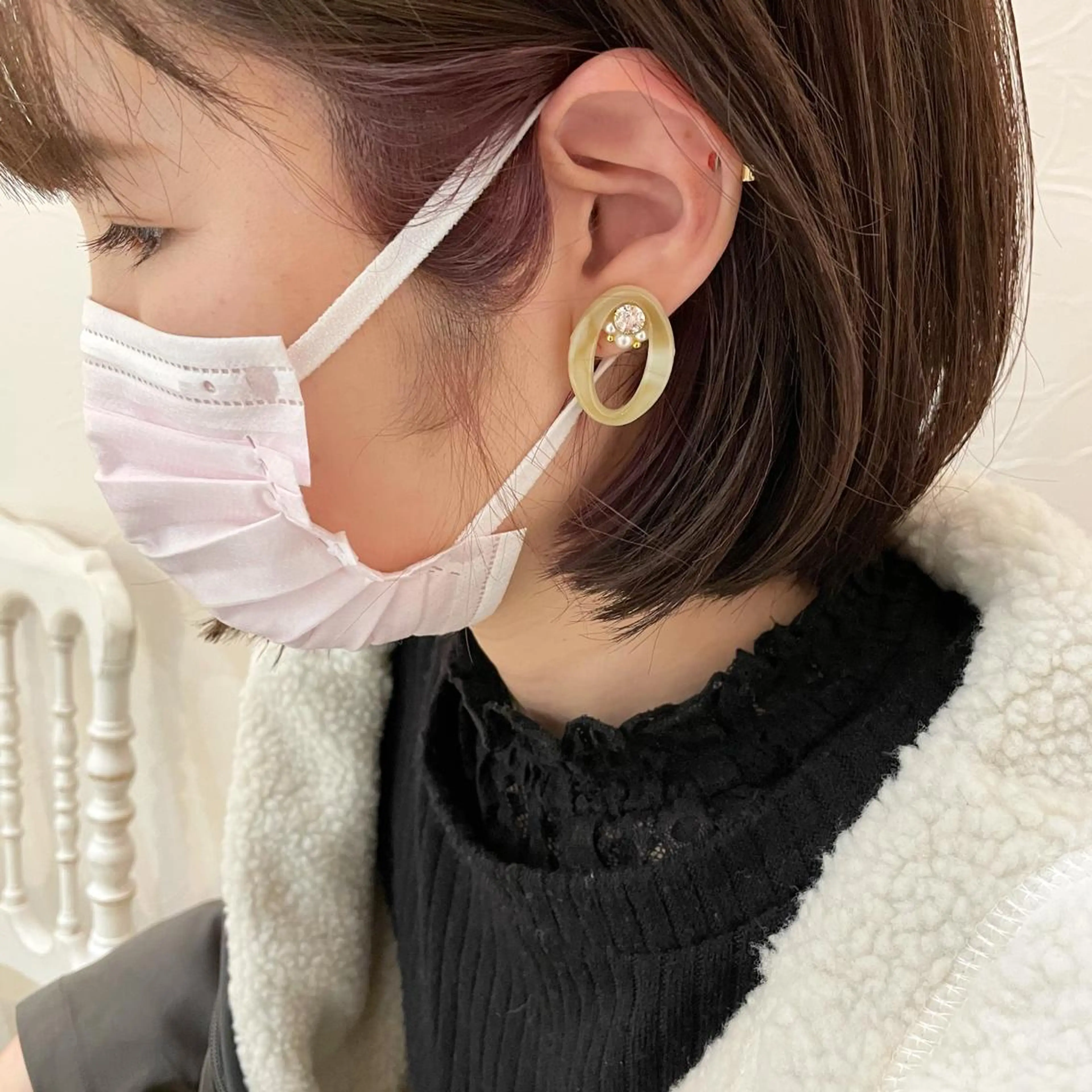 カラー Chiho / 梅田 / ボブ/ パーマのヘアスタイル