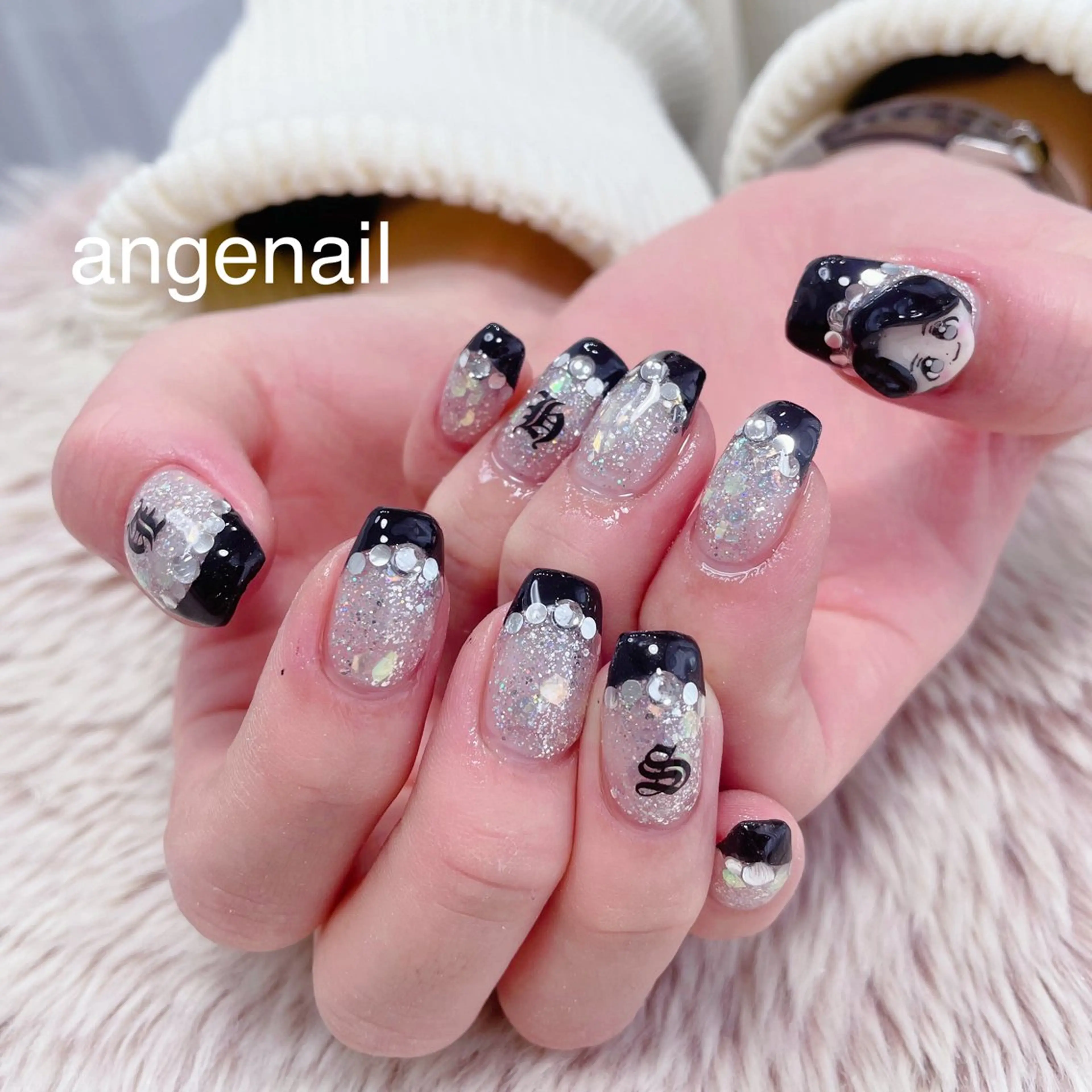 ネイル 持ち込み ハンドネイル angenail所属・angenail MAKIのネイルデザイン