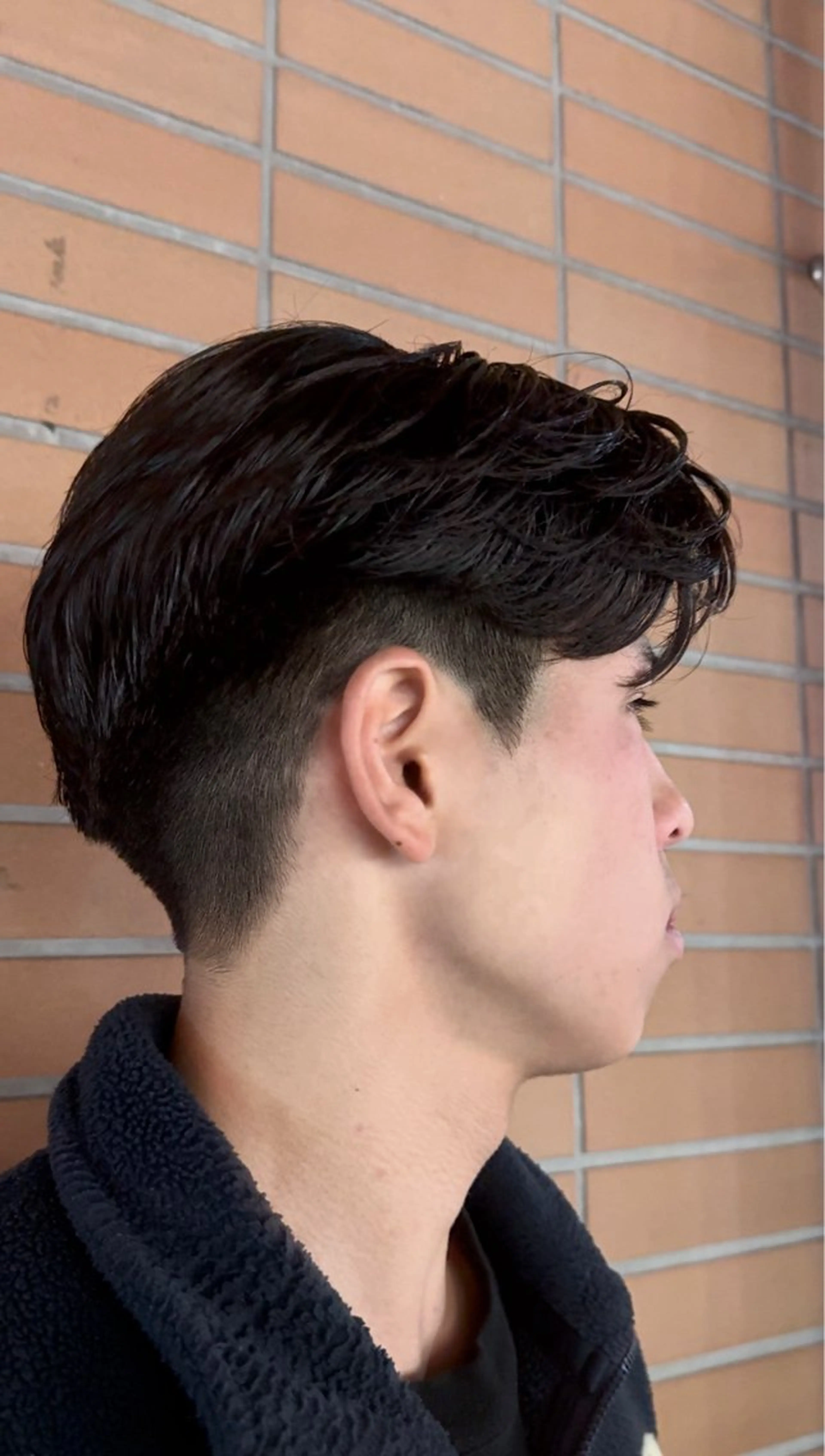ショート カラー パーマ メンズ カット パーマ bococa kanta/メンズのヘアスタイル