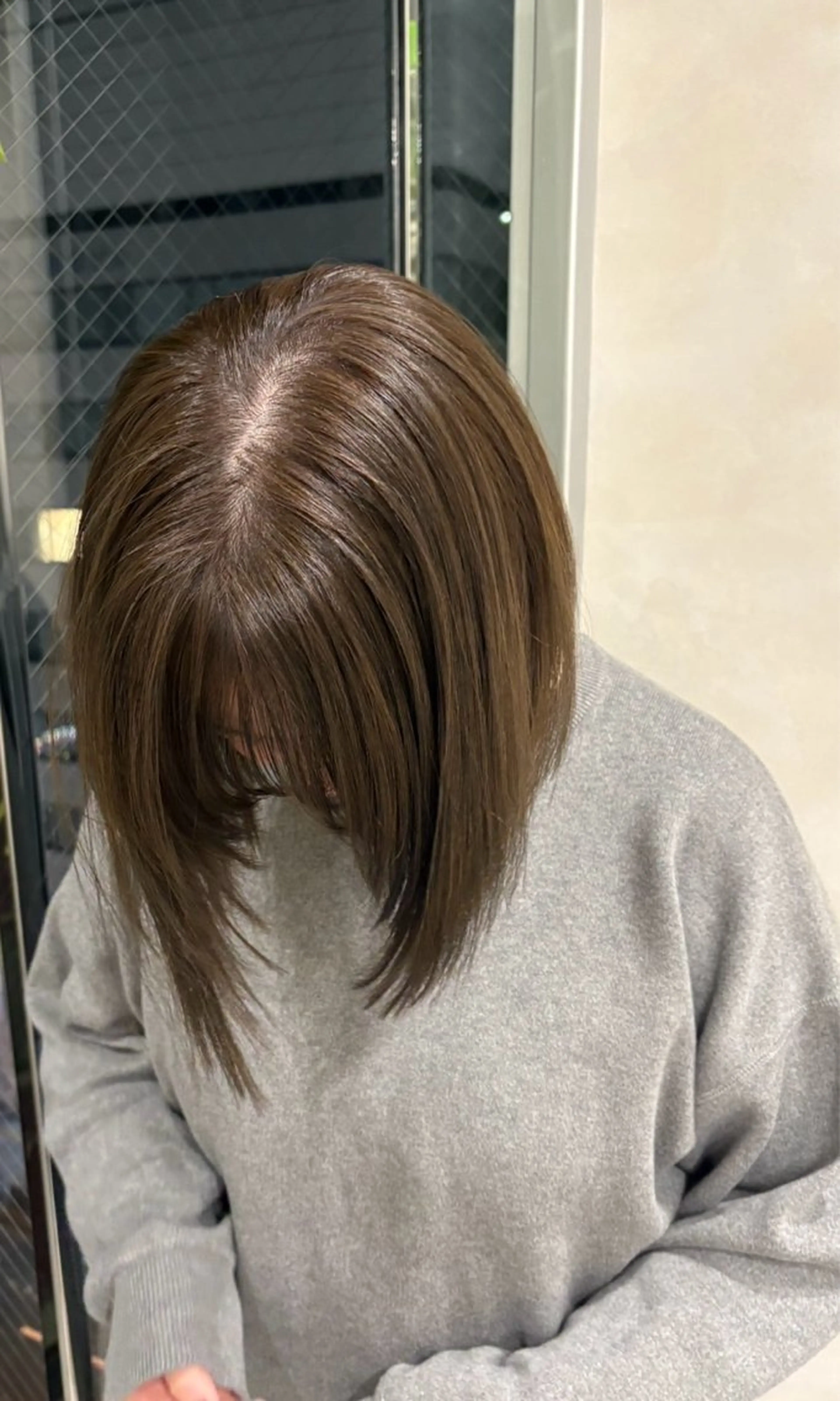 ショート カラー カット ヘアカラー トリートメント 梅田/似合わせボブ /顔周り/RINKAのヘアスタイル