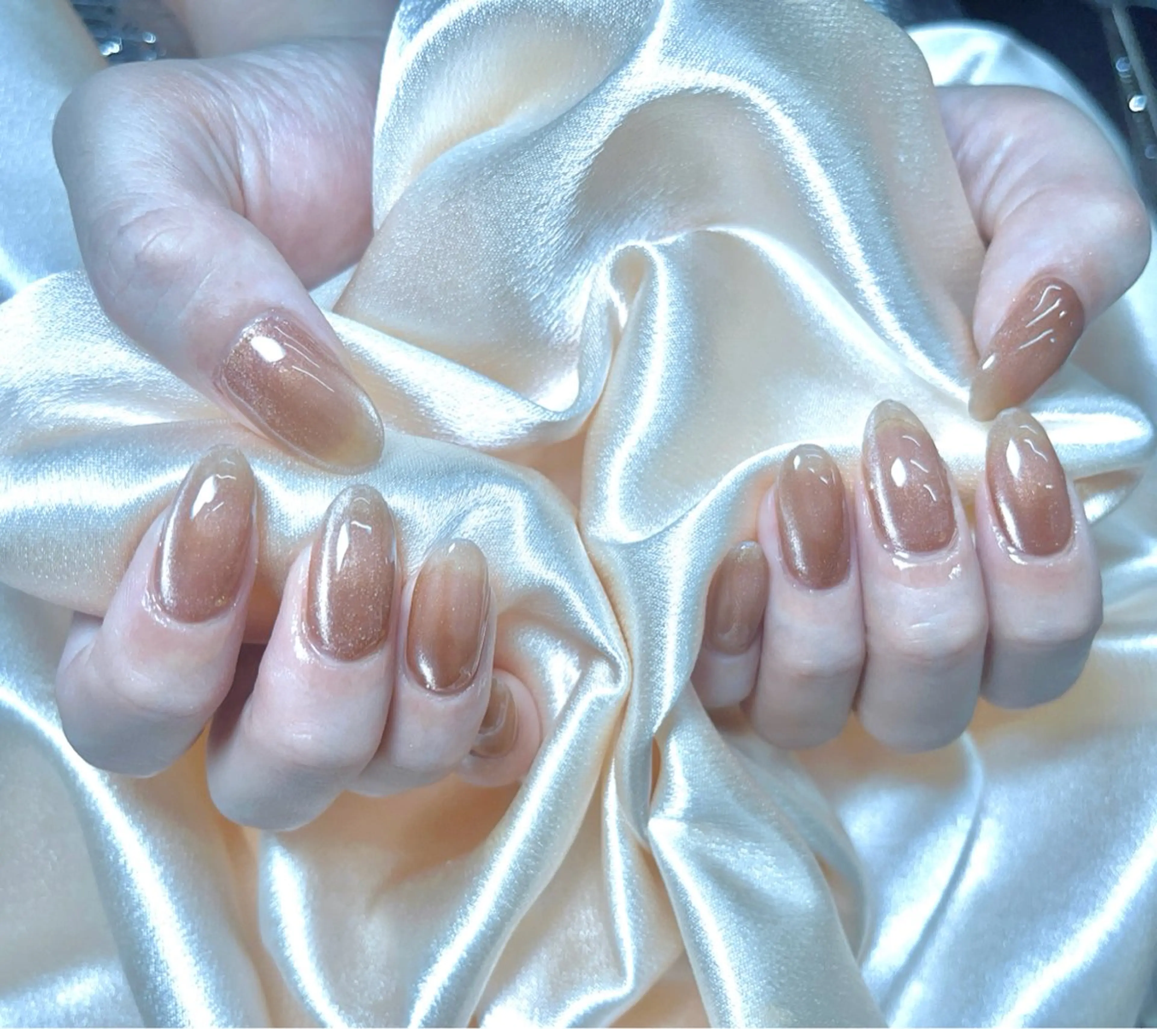 ネイル マグネットネイル チョウ カンのネイルデザイン