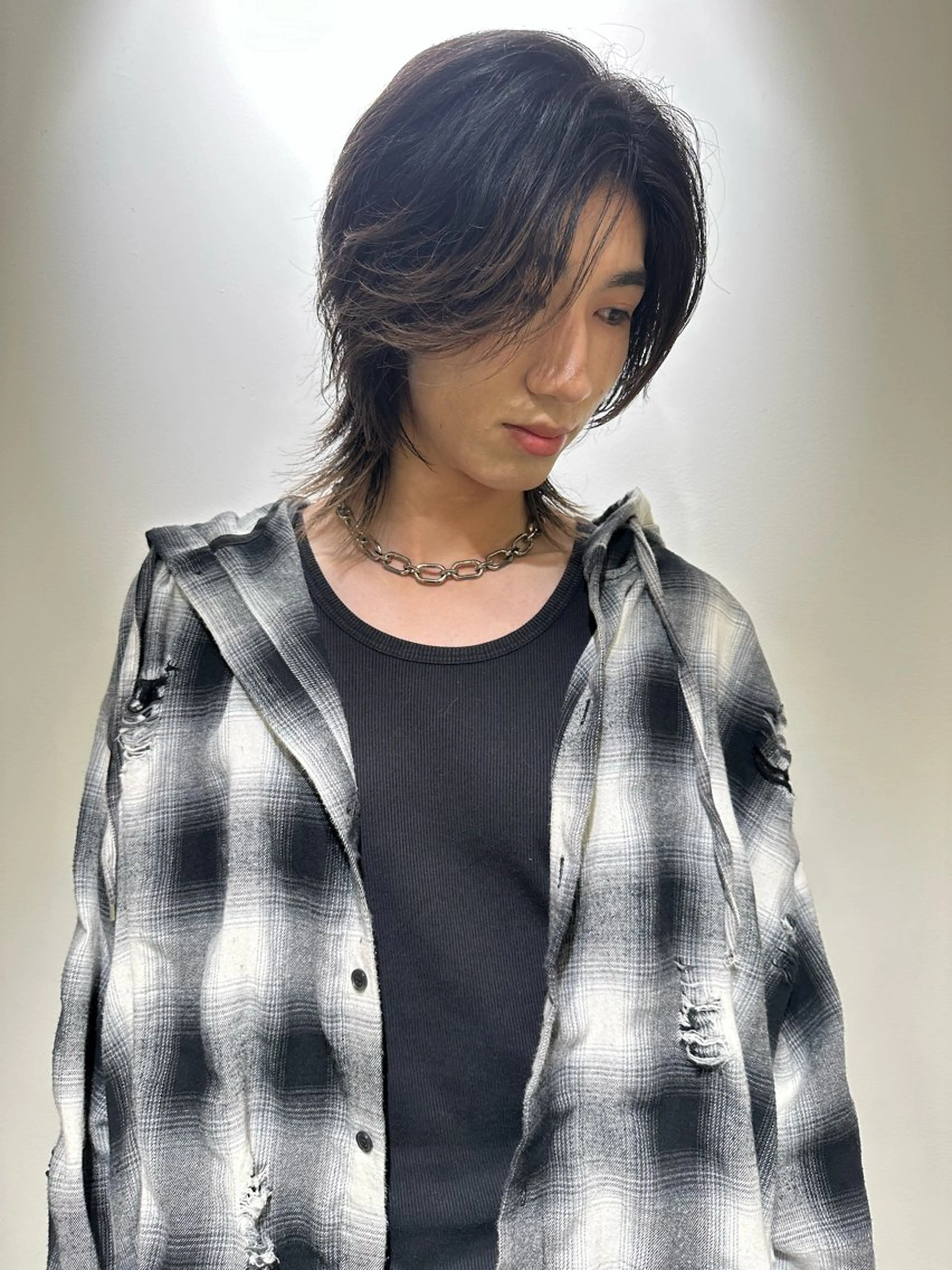 メンズ カット そーた/メンズ/ デザインカラー/のヘアスタイル