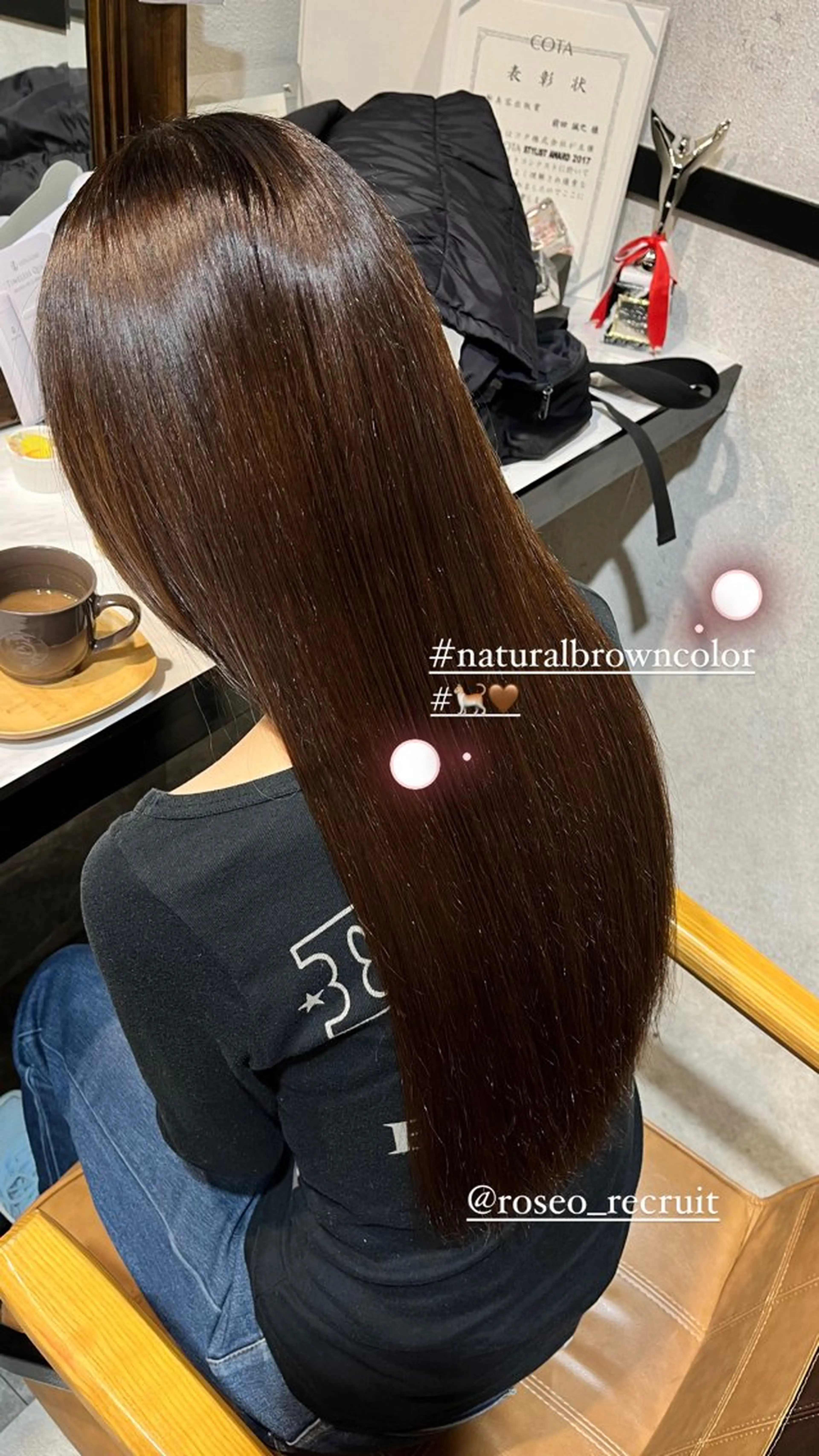 ロング カットモデル募集中/ 関根舞桜のヘアスタイル