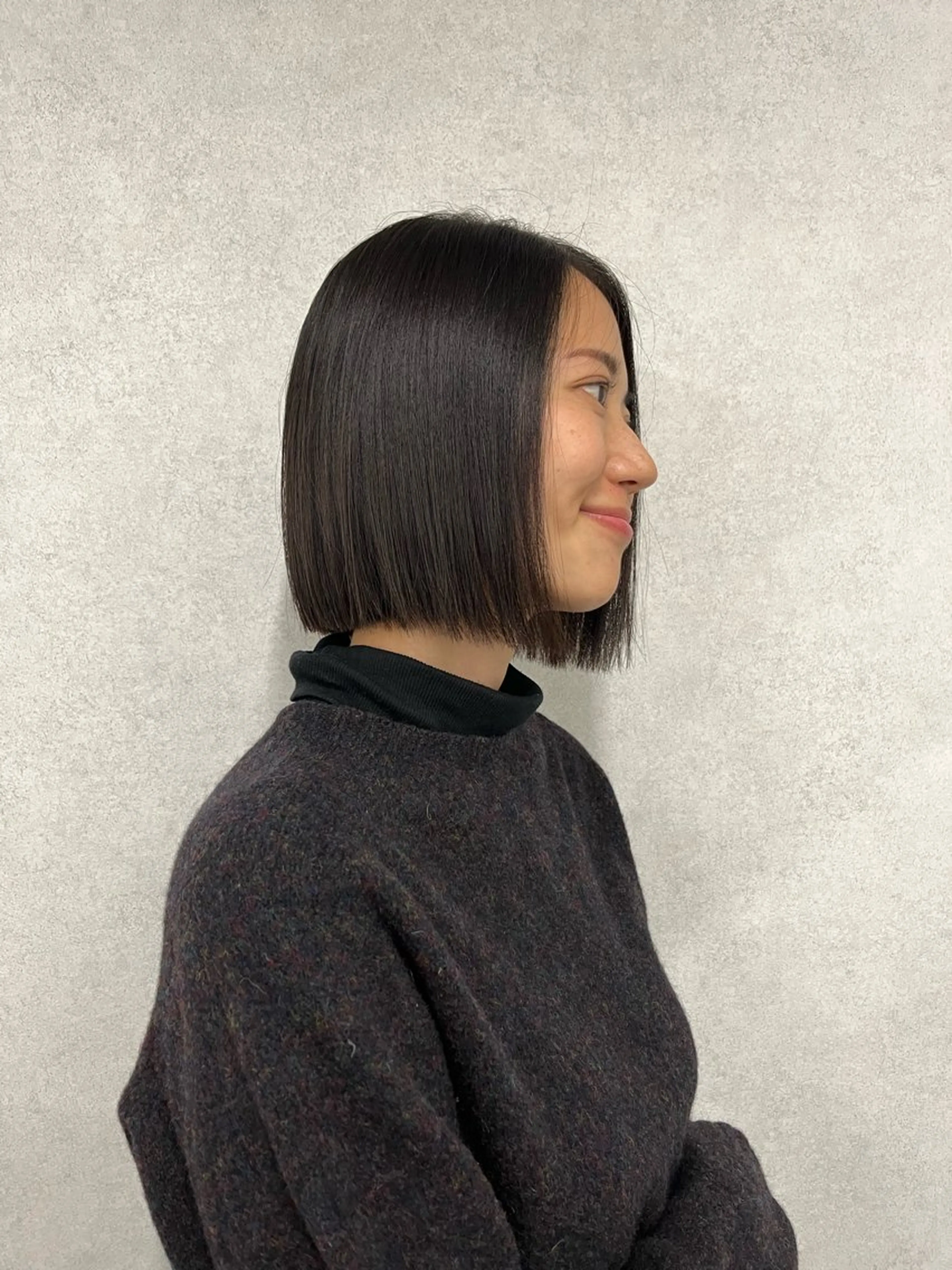 ミディアム ボブ anon Loemのヘアスタイル