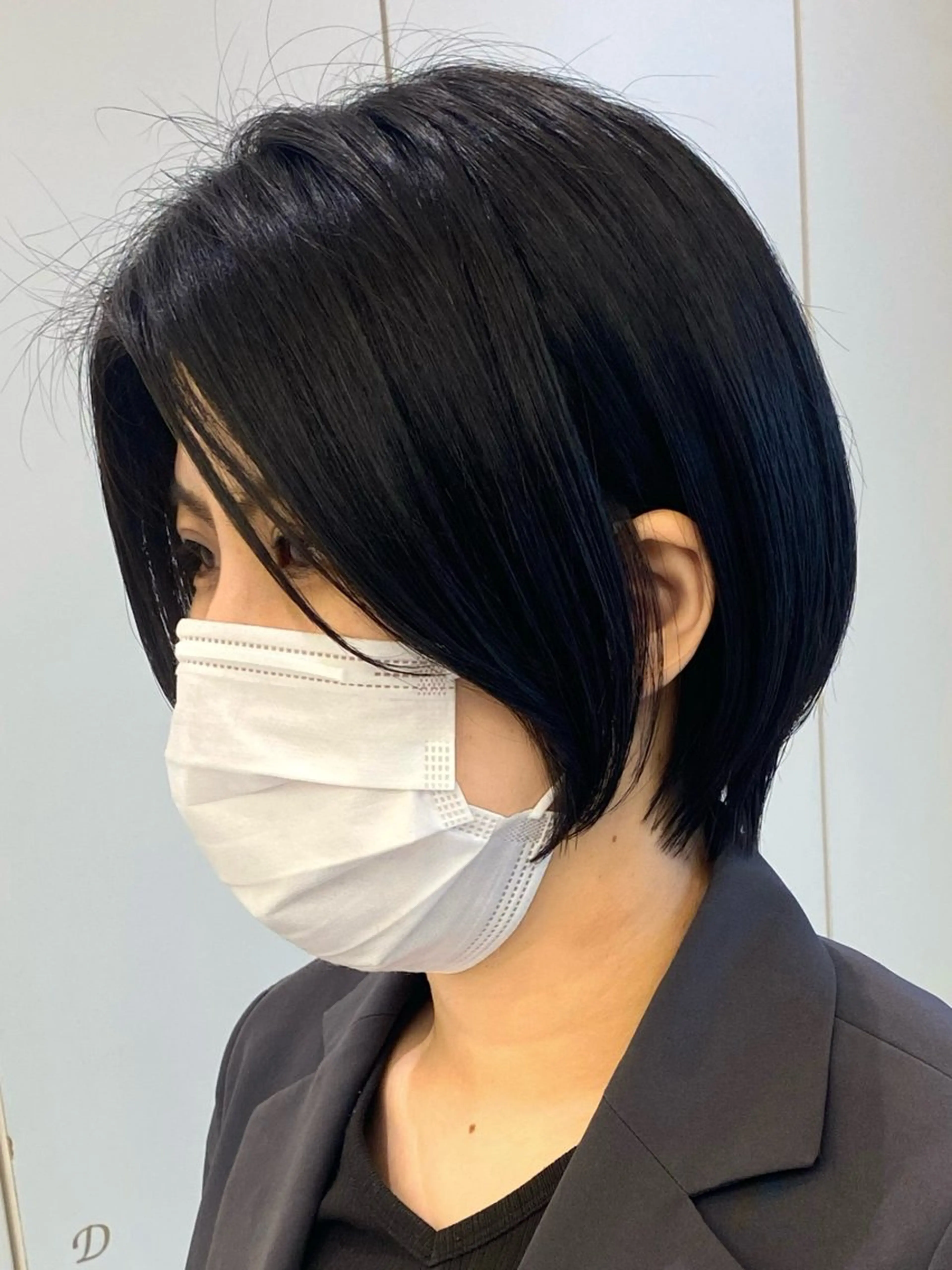ショート カット ガレリアエレガンテ名駅店所属・【ショート/ボブ 丸みショート】深萱のヘアスタイル