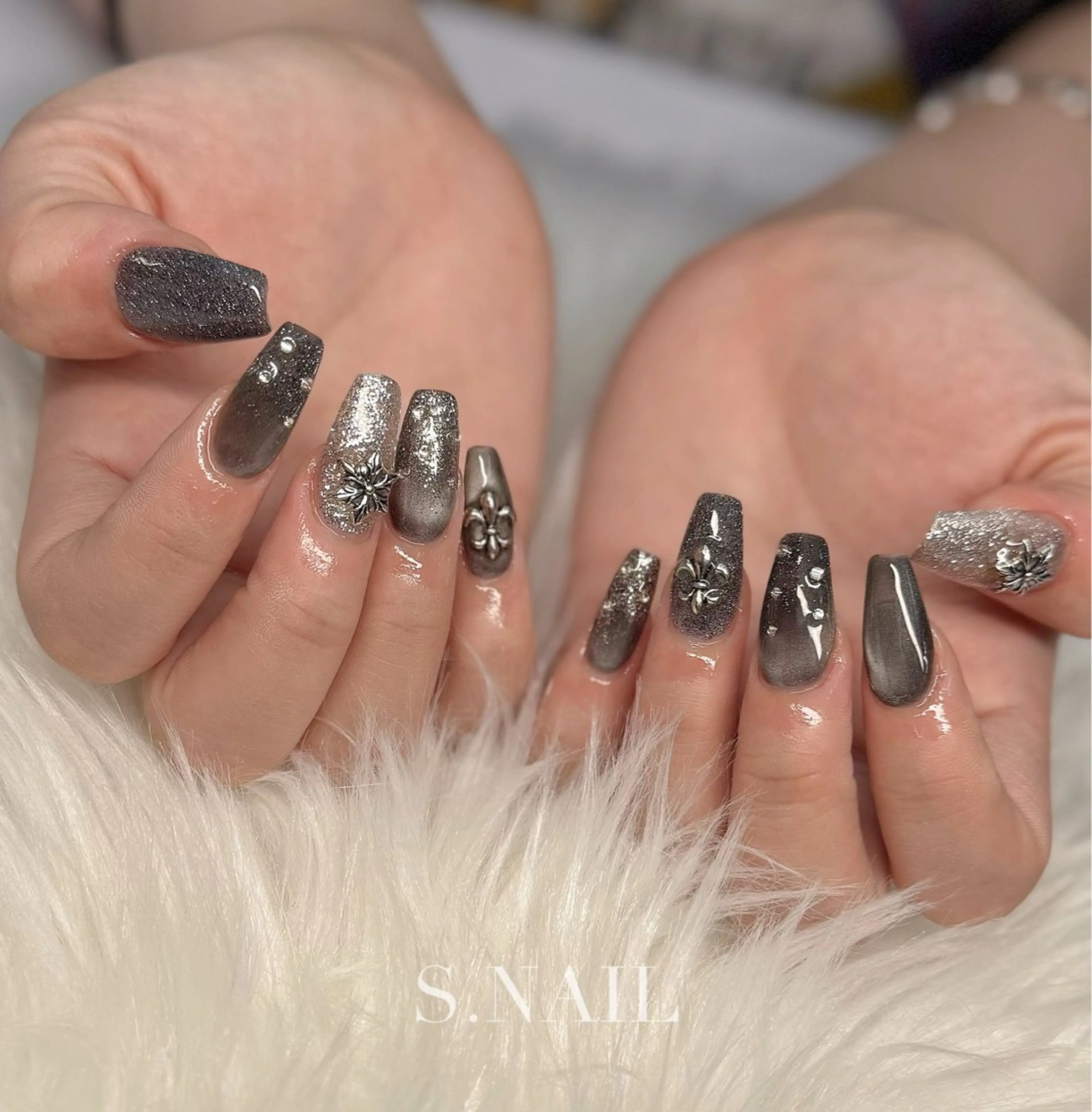 ネイル 持ち込み ハンドネイル S♡NAIL所属・S.NAIL Suuのネイルデザイン