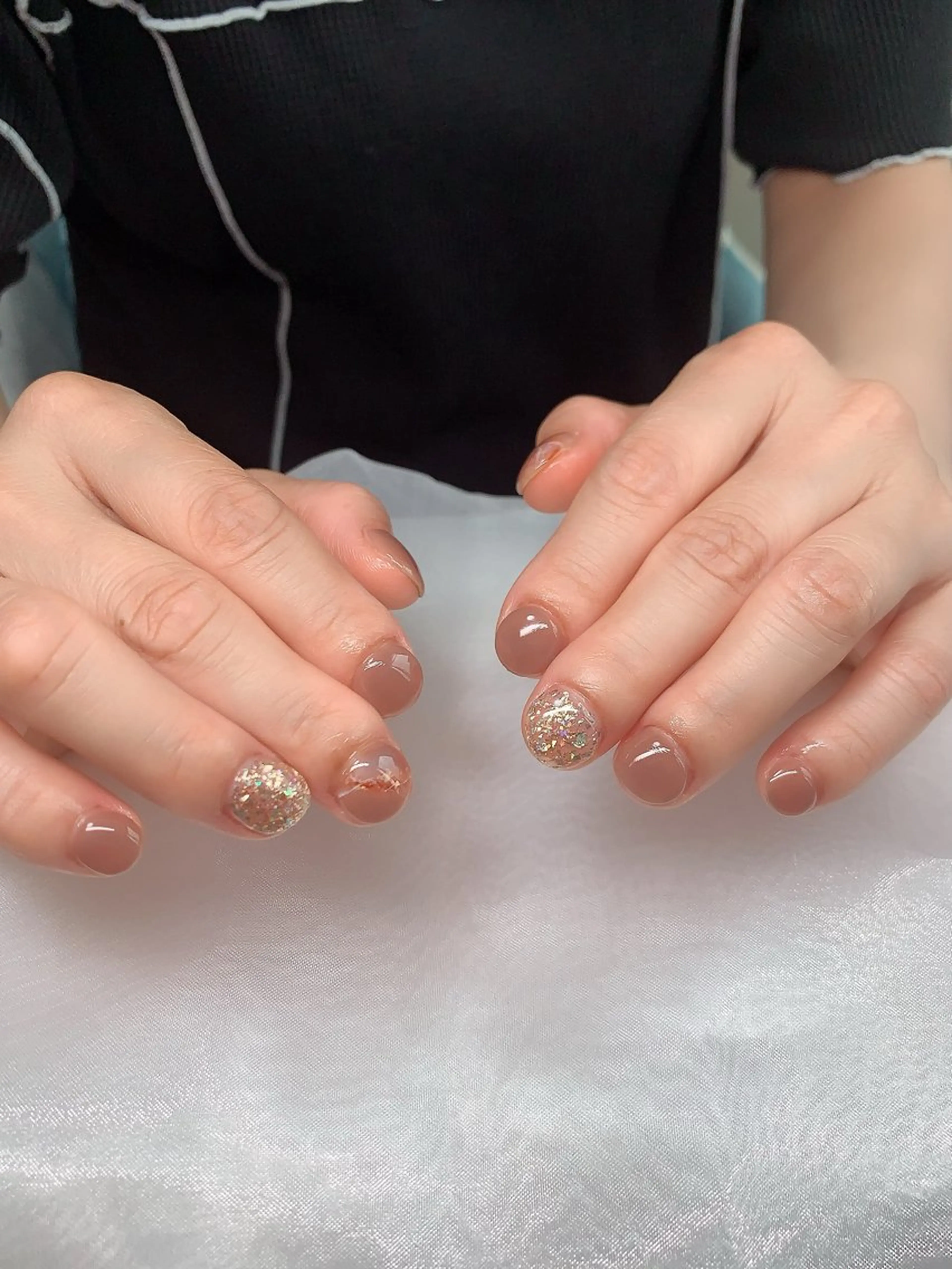 ネイル アートネイル チークネイル 長さ出し フットネイル フレンチネイル Lily nails studio所属・Lily nails studioのネイルデザイン