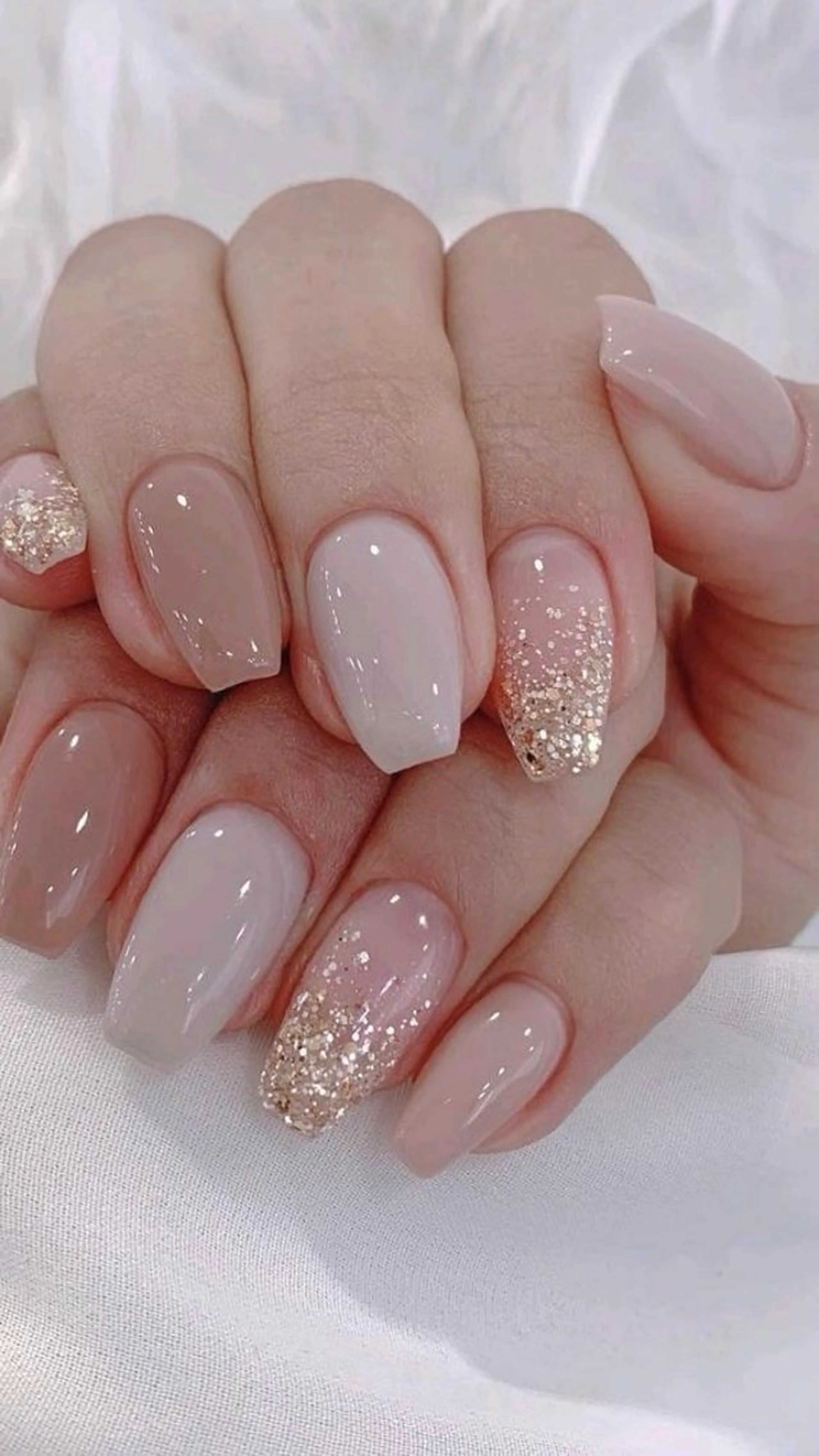 ネイル 長さ出し フレンチネイル グラデーション 卒業式 マグネットネイル MIHANA NAILのネイルデザイン
