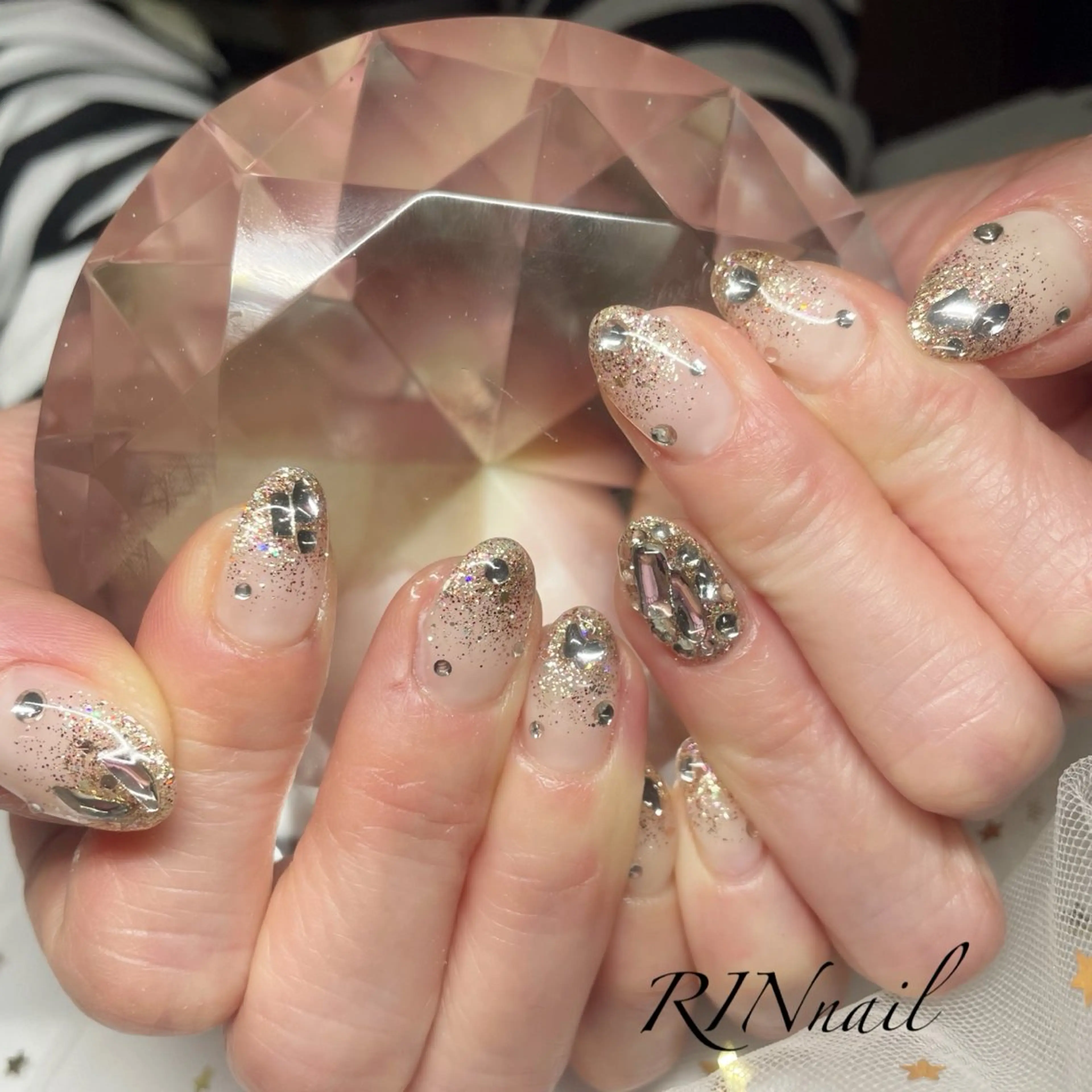 ネイル ハンドネイル ハンドケア RIN HOMEnailのネイルデザイン