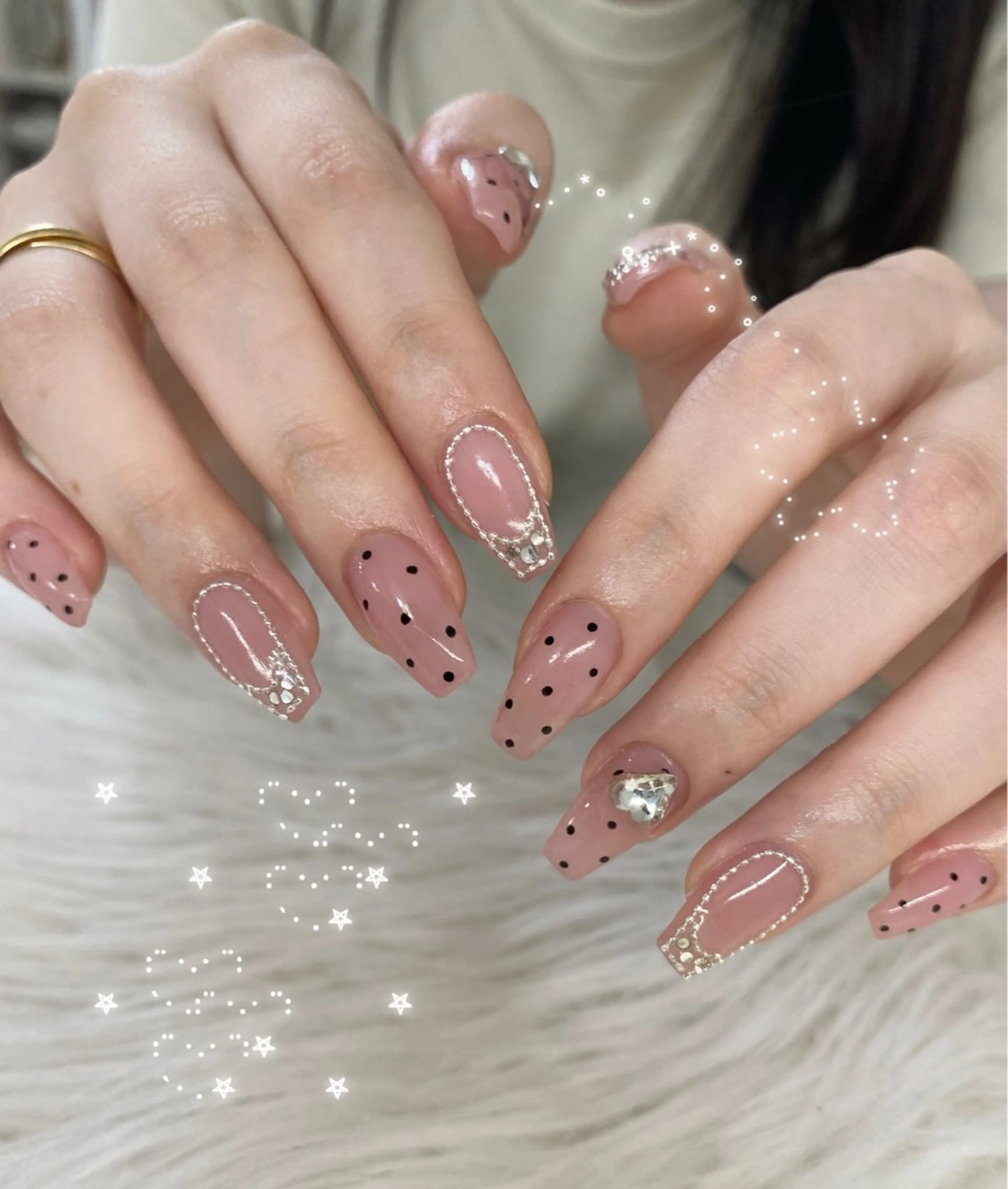 【ジェル】90分やり放題🎀オフあり⭕️(トップネイリスト施術)の写真