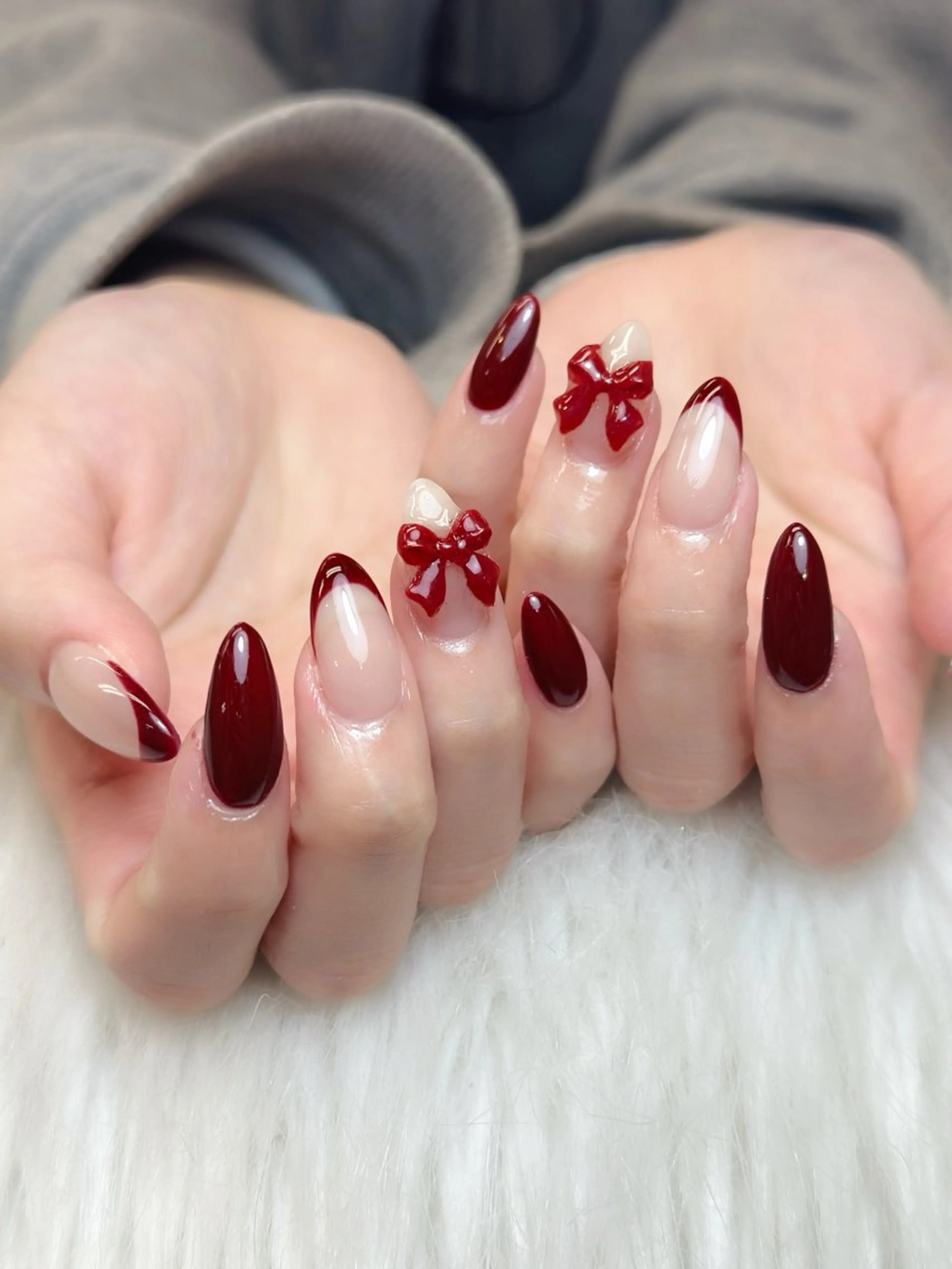 ネイル アートネイル ジェルネイル マグネットネイル ハンドネイル JennNail_ マオのネイルデザイン