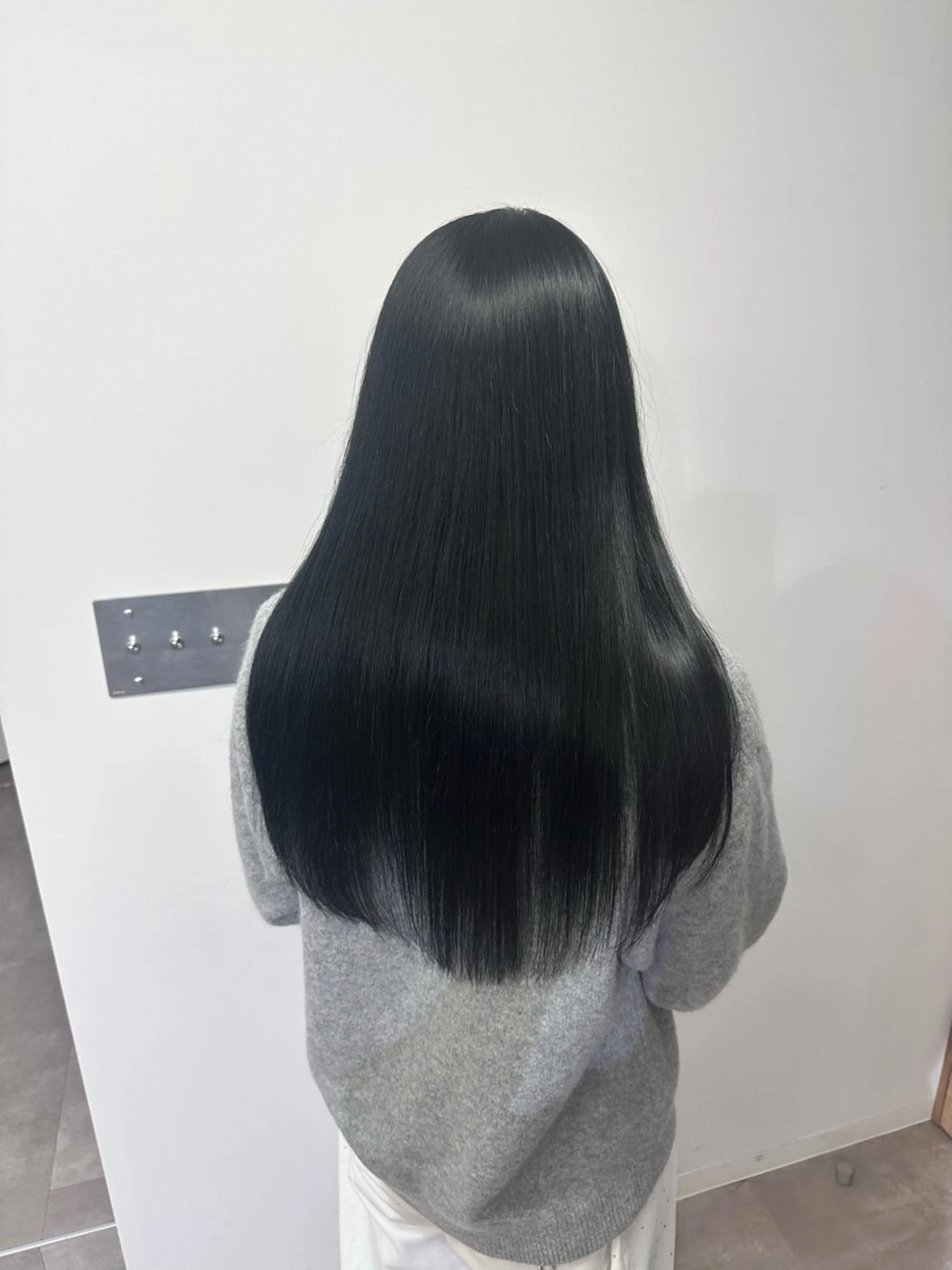 ロング カラー ヘアカラー トリートメント ニュアンスパーマ/ ハイトーン/hinaのヘアスタイル