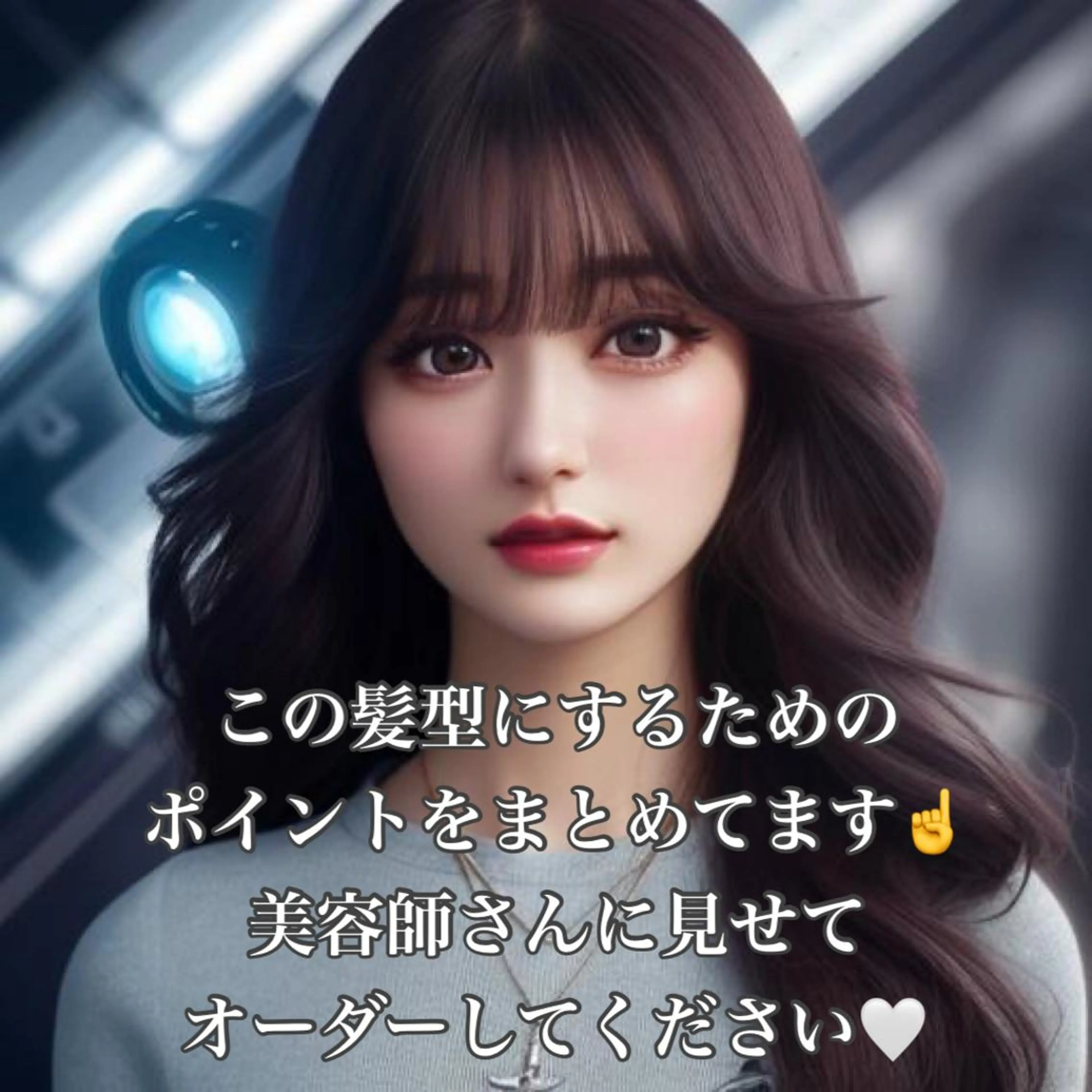 セミロング カラー カット ヘアカラー トリートメント 顔周りカット× 髪質改善【リョウ】のヘアスタイル