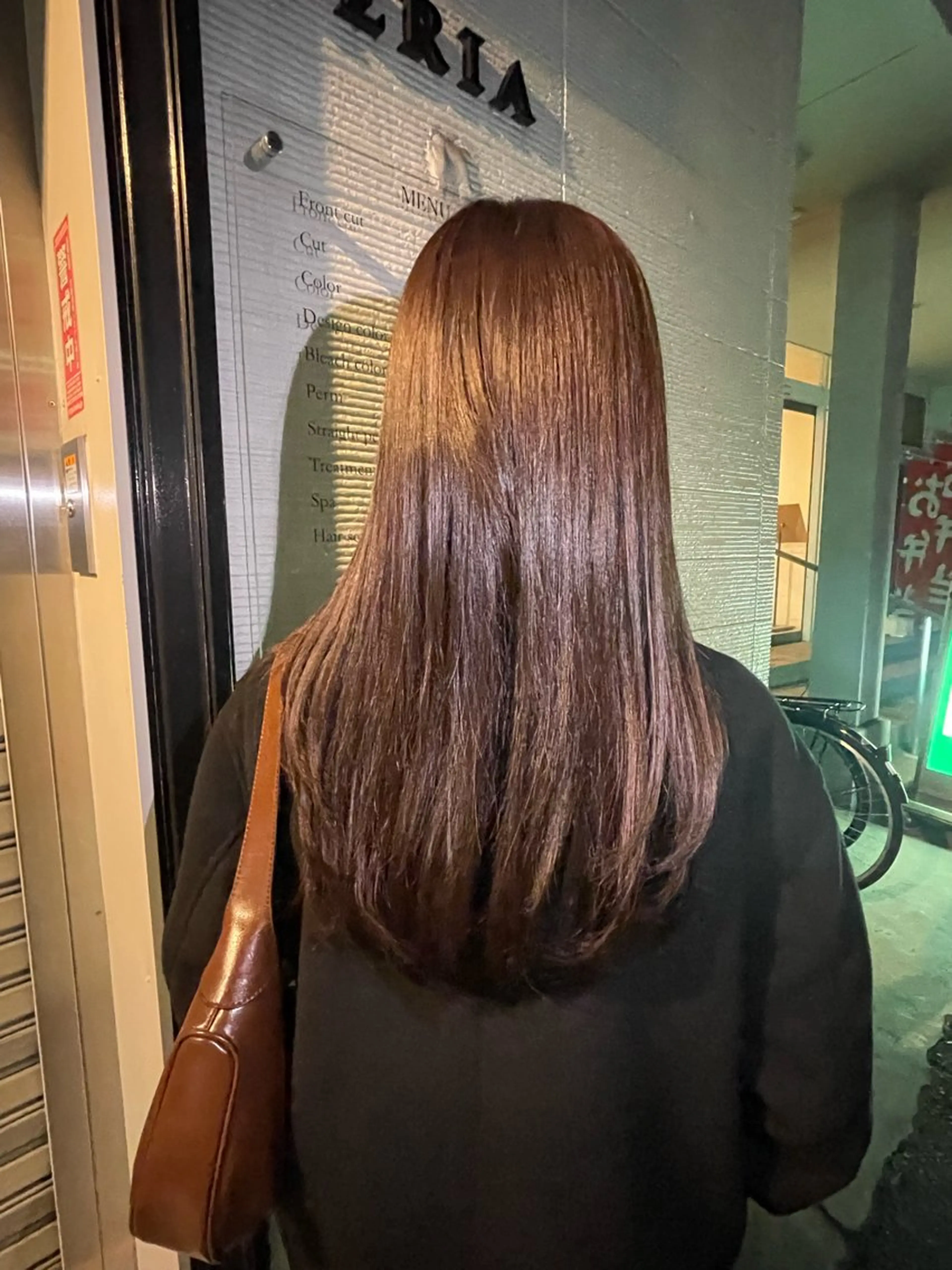 セミロング 💛FERIAあべの 永川さやか💛のヘアスタイル