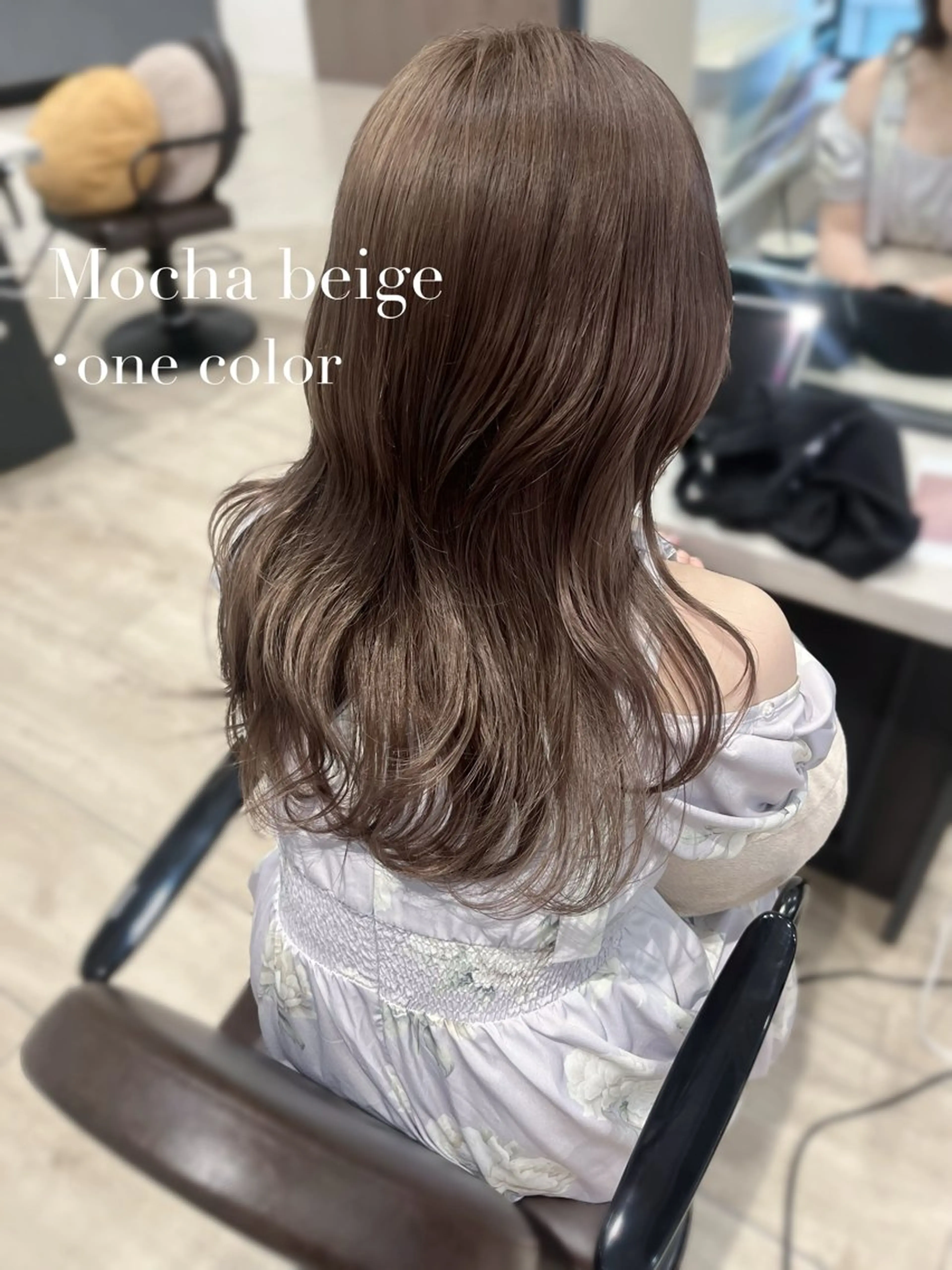カラー RENA 大人ガーリー🎀のヘアスタイル