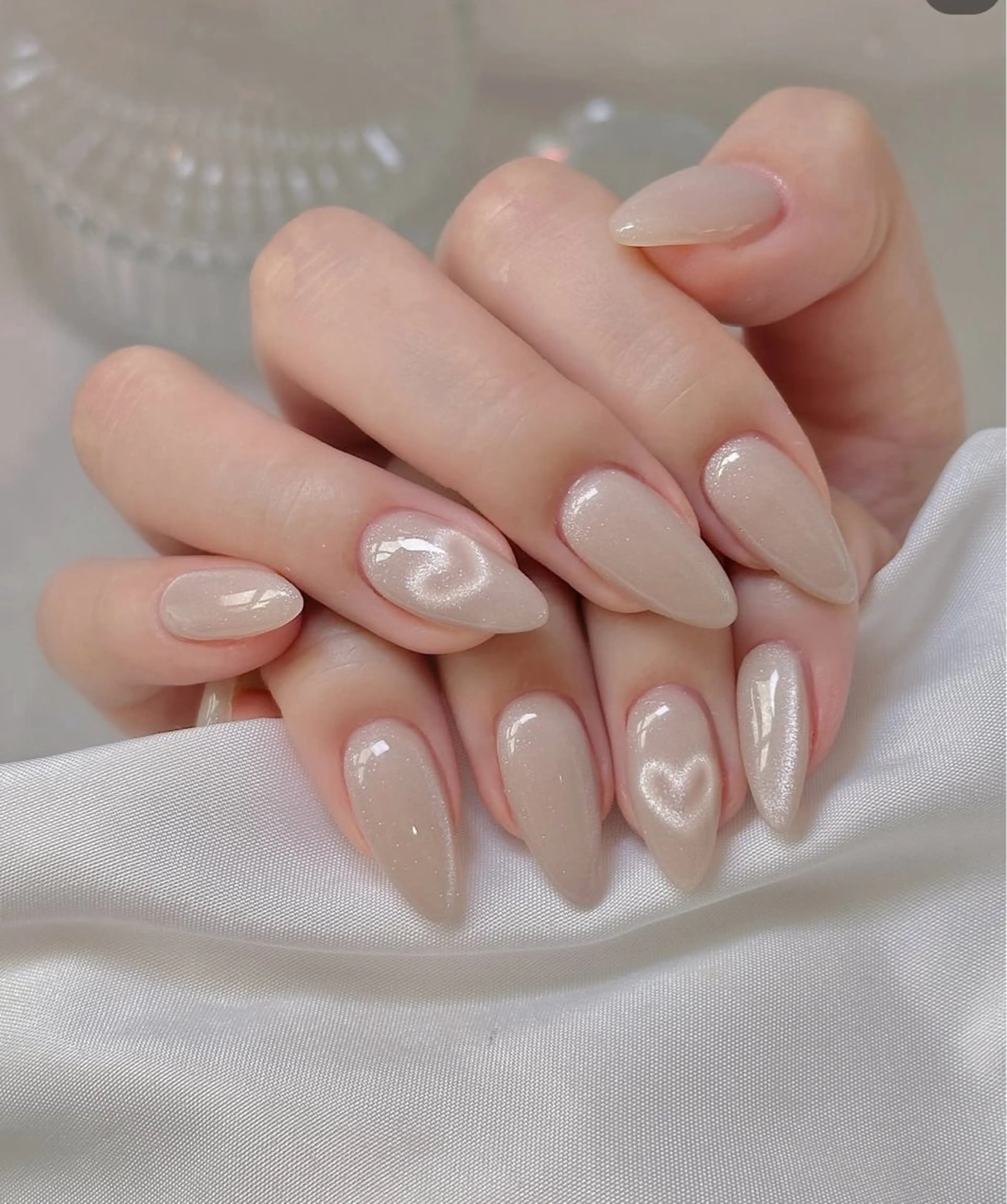 ネイル ジェルネイル 韓国ネイル マグネットネイル ネイルチップ 冬ネイル ハンドネイル Lenie Nailのネイルデザイン