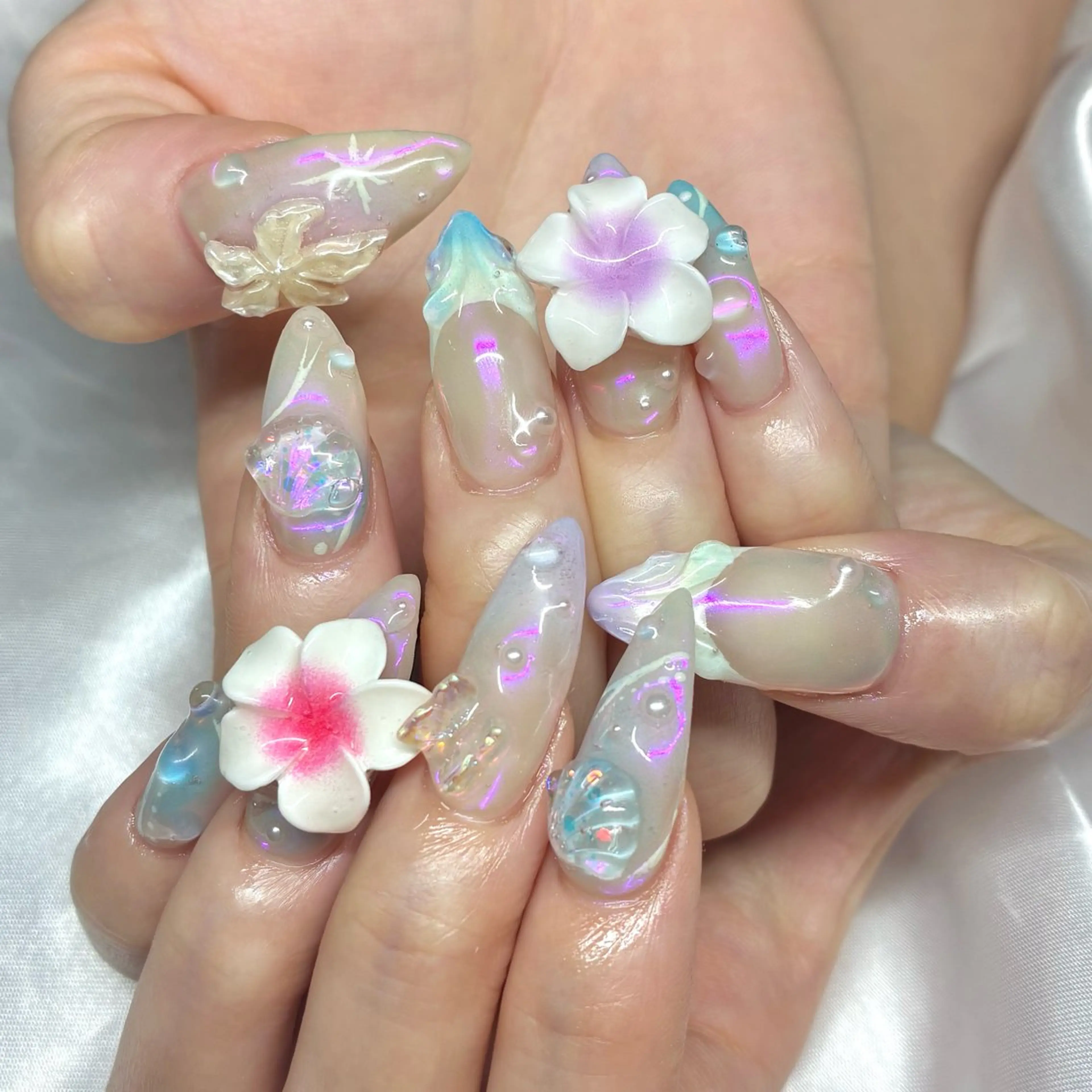 ネイル ハンドネイル Nail ヌシん家 AKANEのネイルデザイン