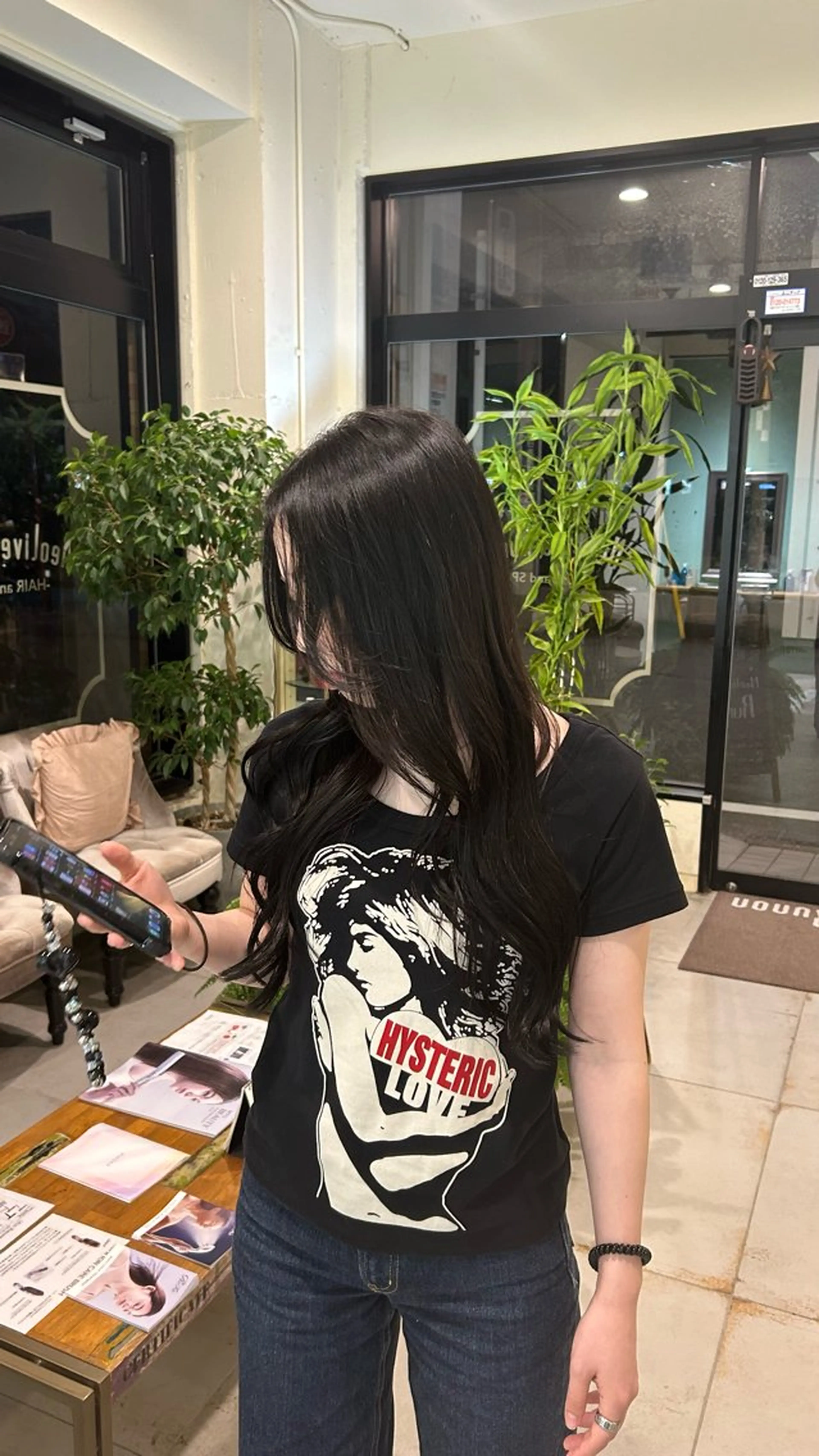 ロング カラー 🫐 キナリ🫐のヘアスタイル