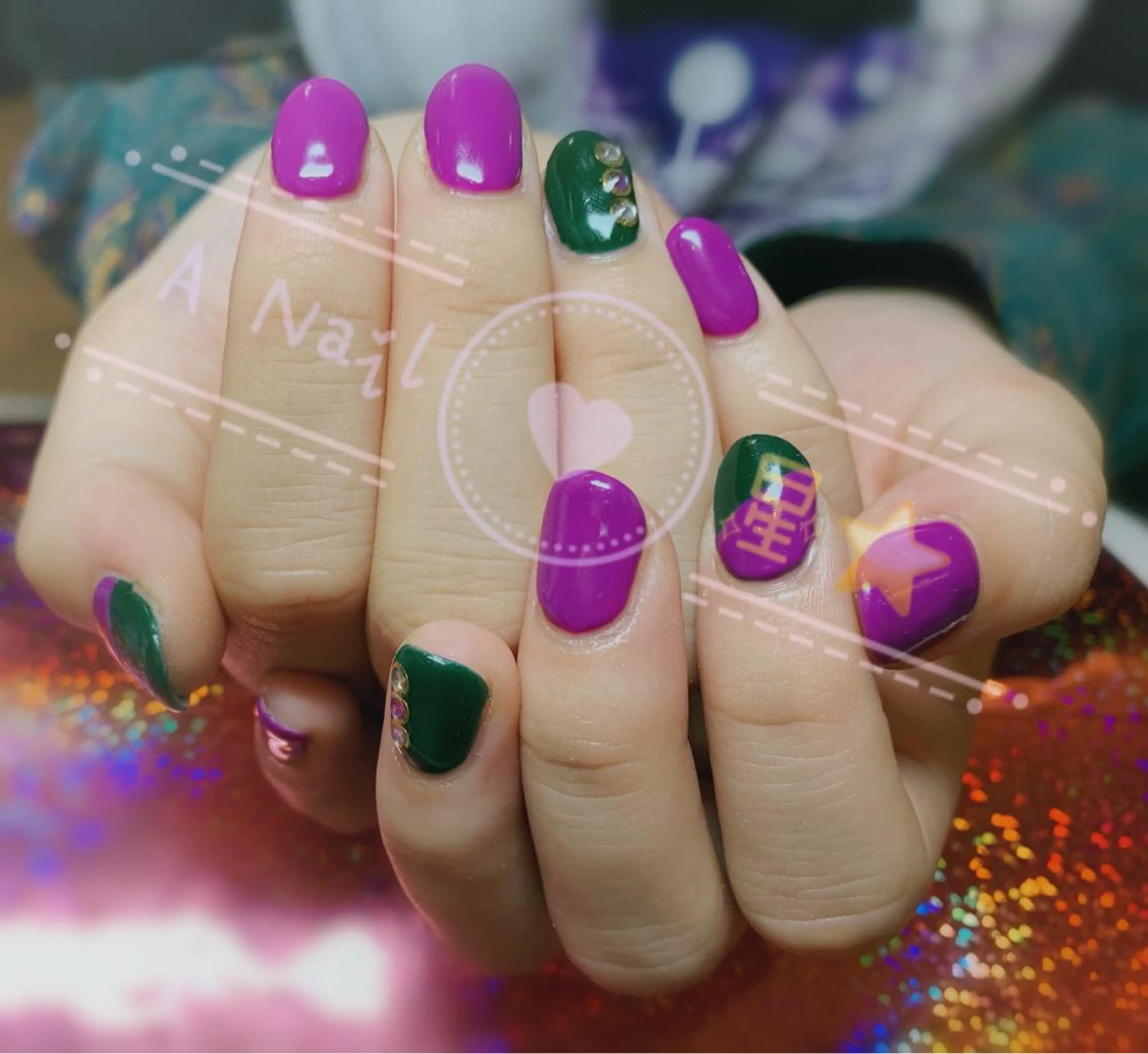 ネイル AIRA  Eyelash&Nail所属・汐 xi.のネイルデザイン