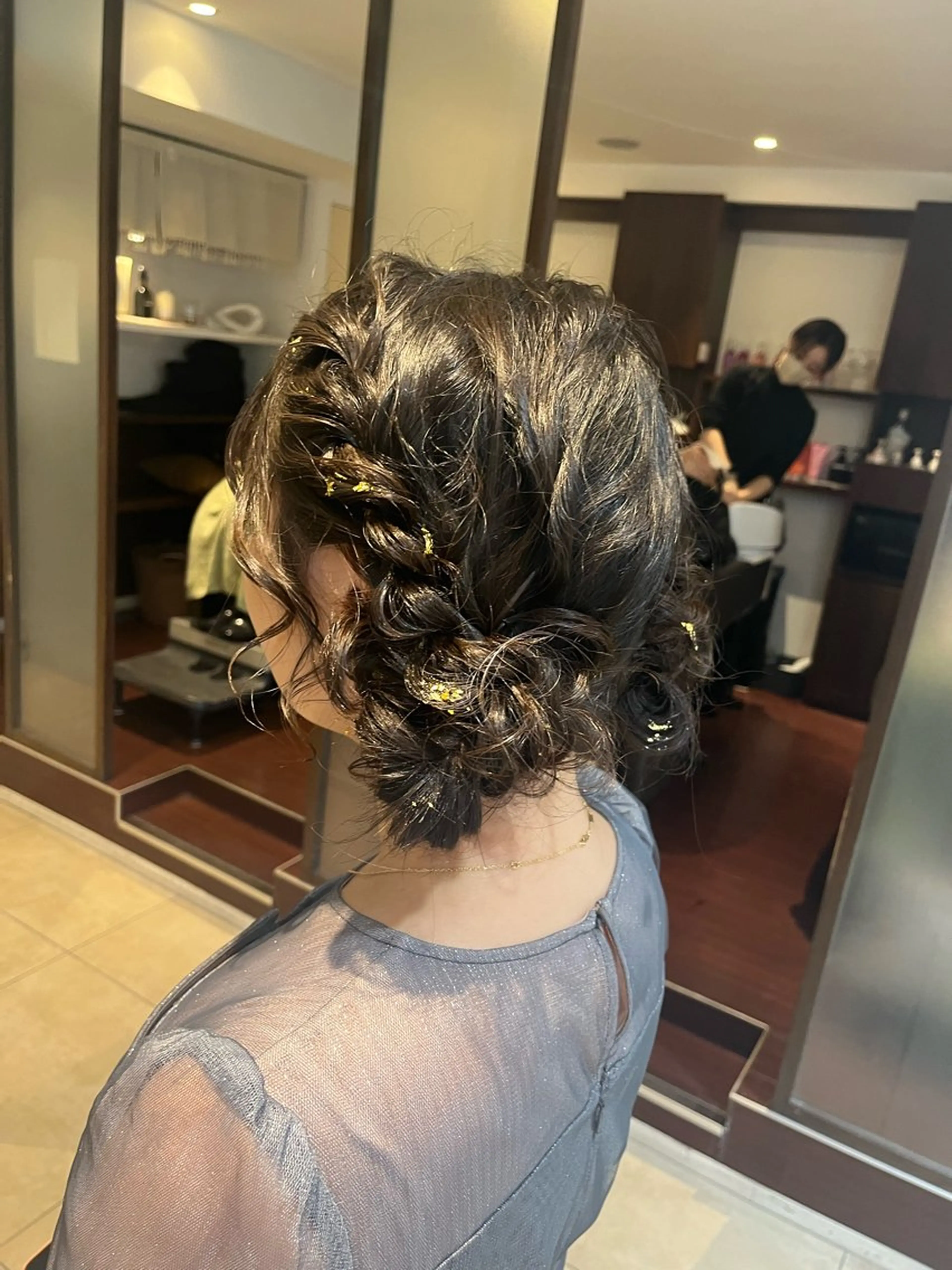 ヘアアレンジ カット ヘアセット 奥山 沙季(大井町)のヘアスタイル