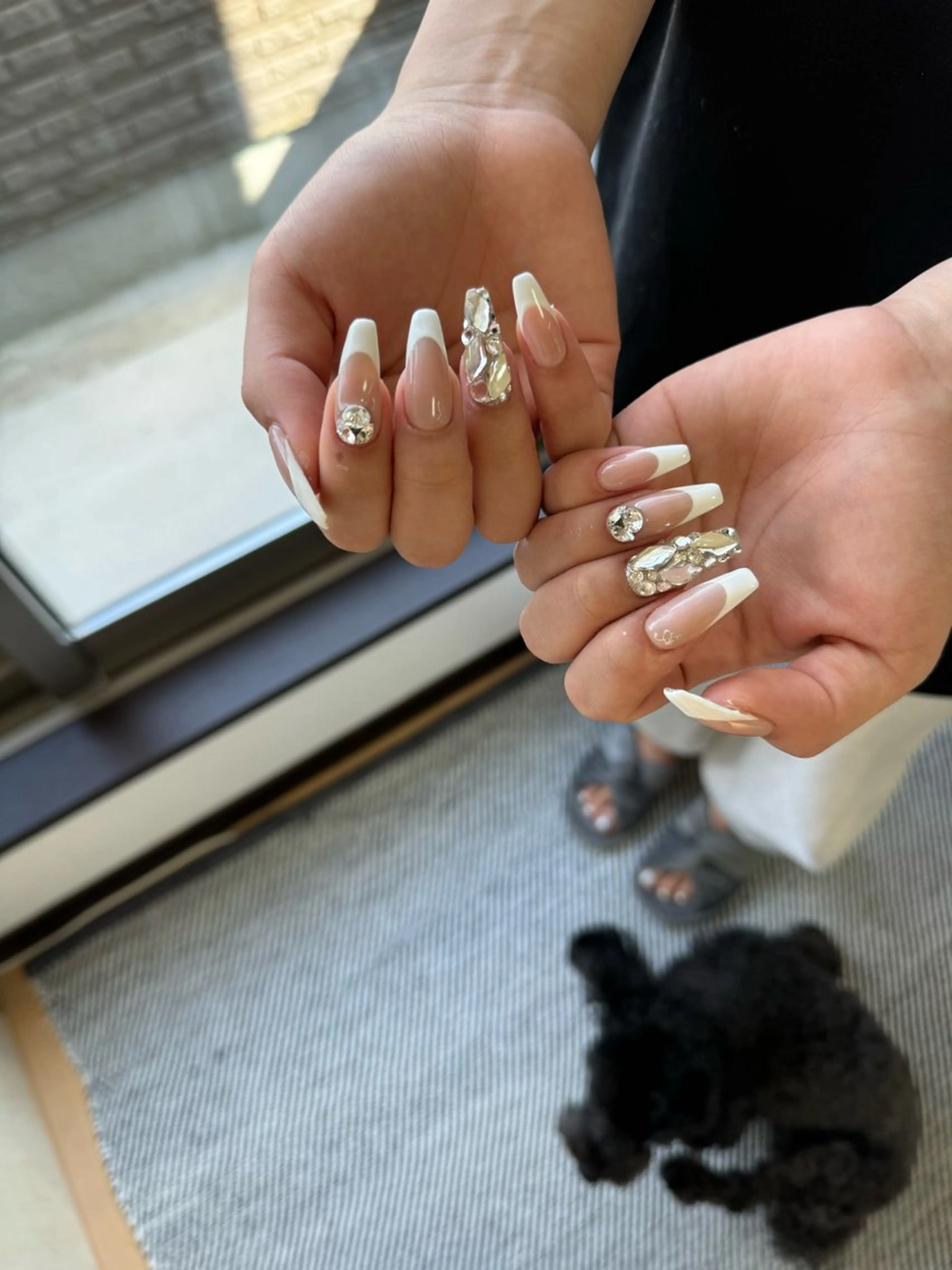 ネイル フレンチネイル ハンドネイル lune nail_2017のその他イメージ