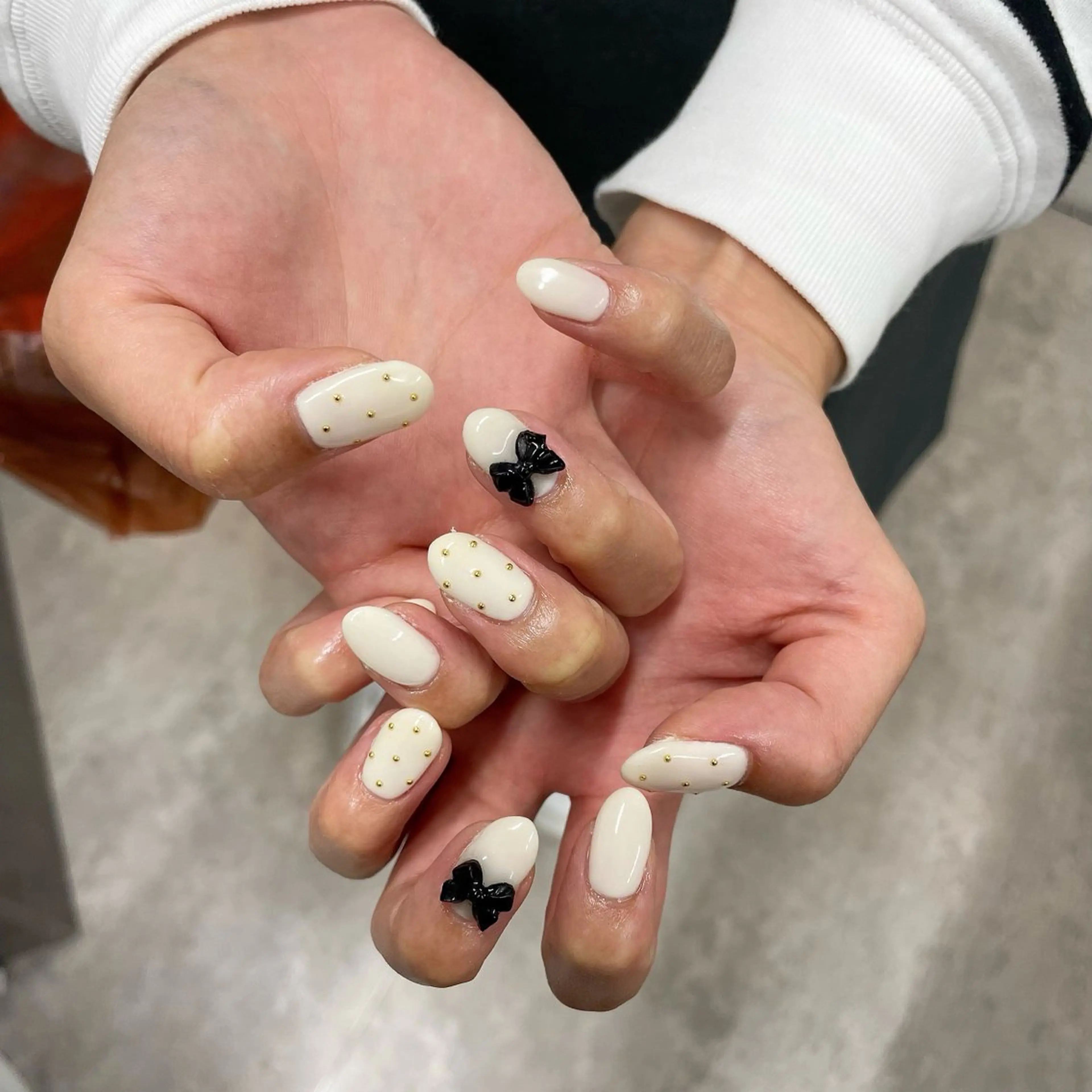 ネイル フレンチネイル ガーリー ハンドネイル Bianca川越西口 KITAZAKI🫧のネイルデザイン